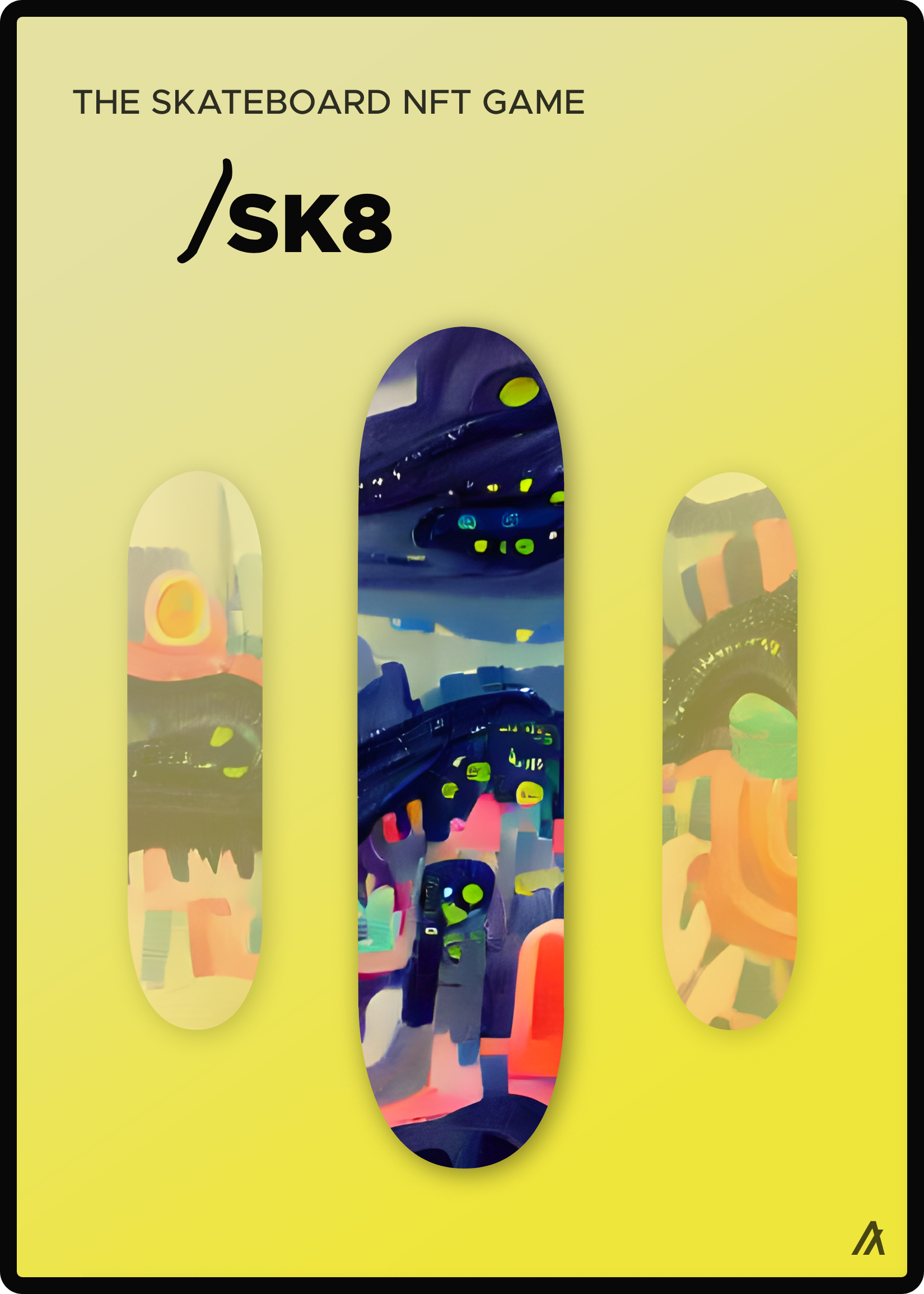 SK8 Deck #199 NFT on Algorand