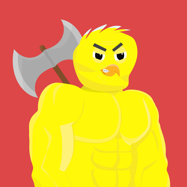 An image of Buff Birb 003