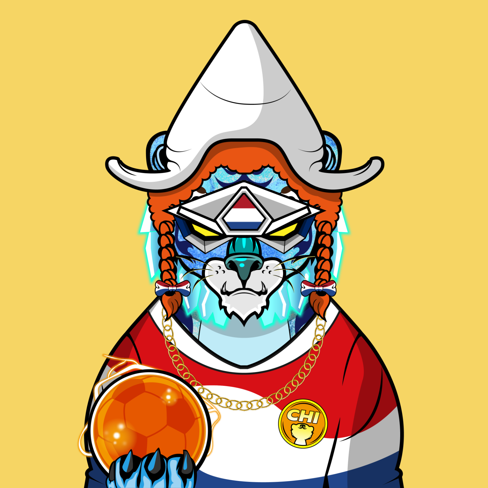 Football TigerChi #0904 NFT on Algorand