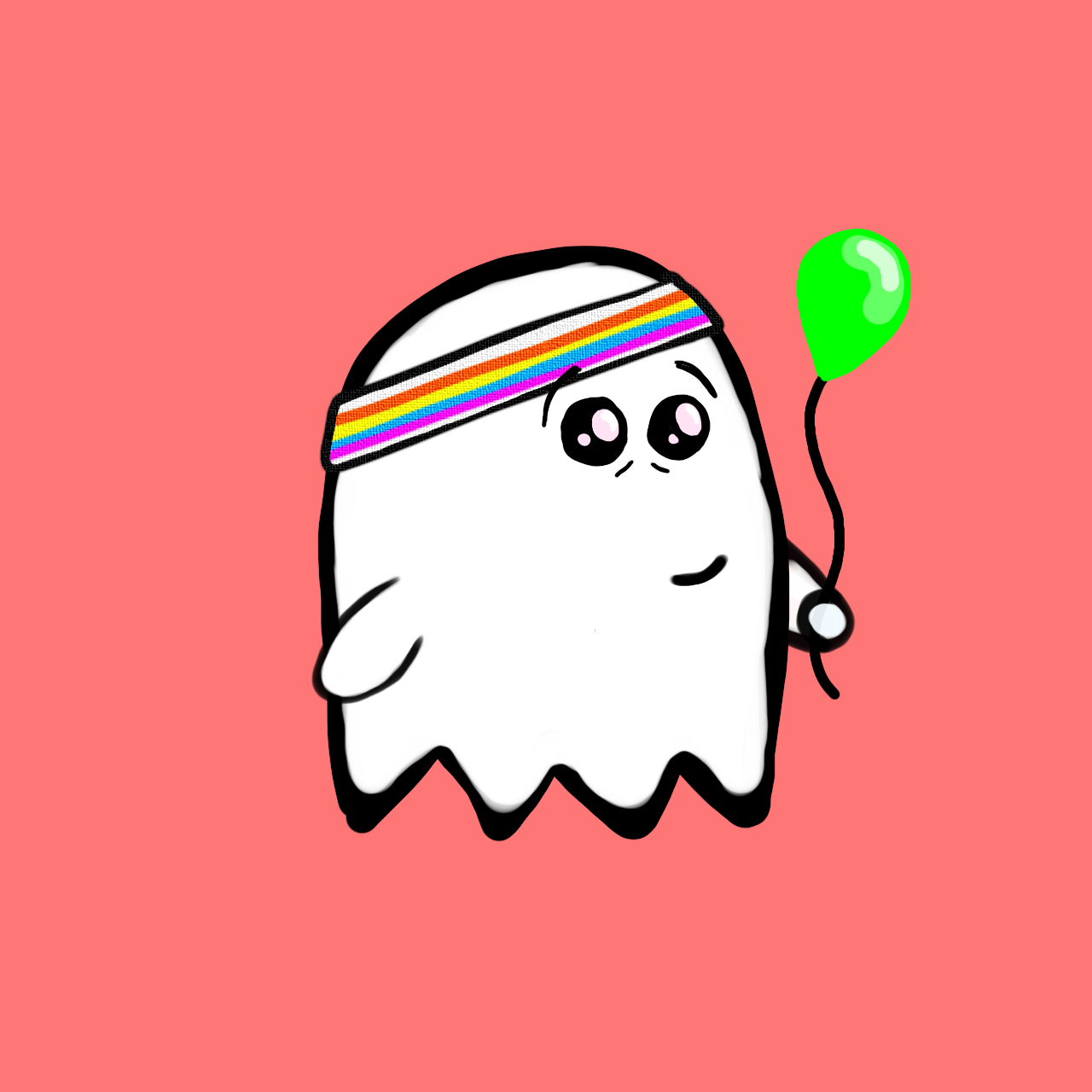 Ghostie #820 NFT on Algorand