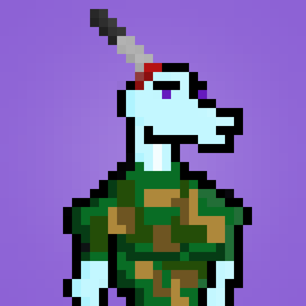 Pixel Dragon: #372 NFT on Algorand