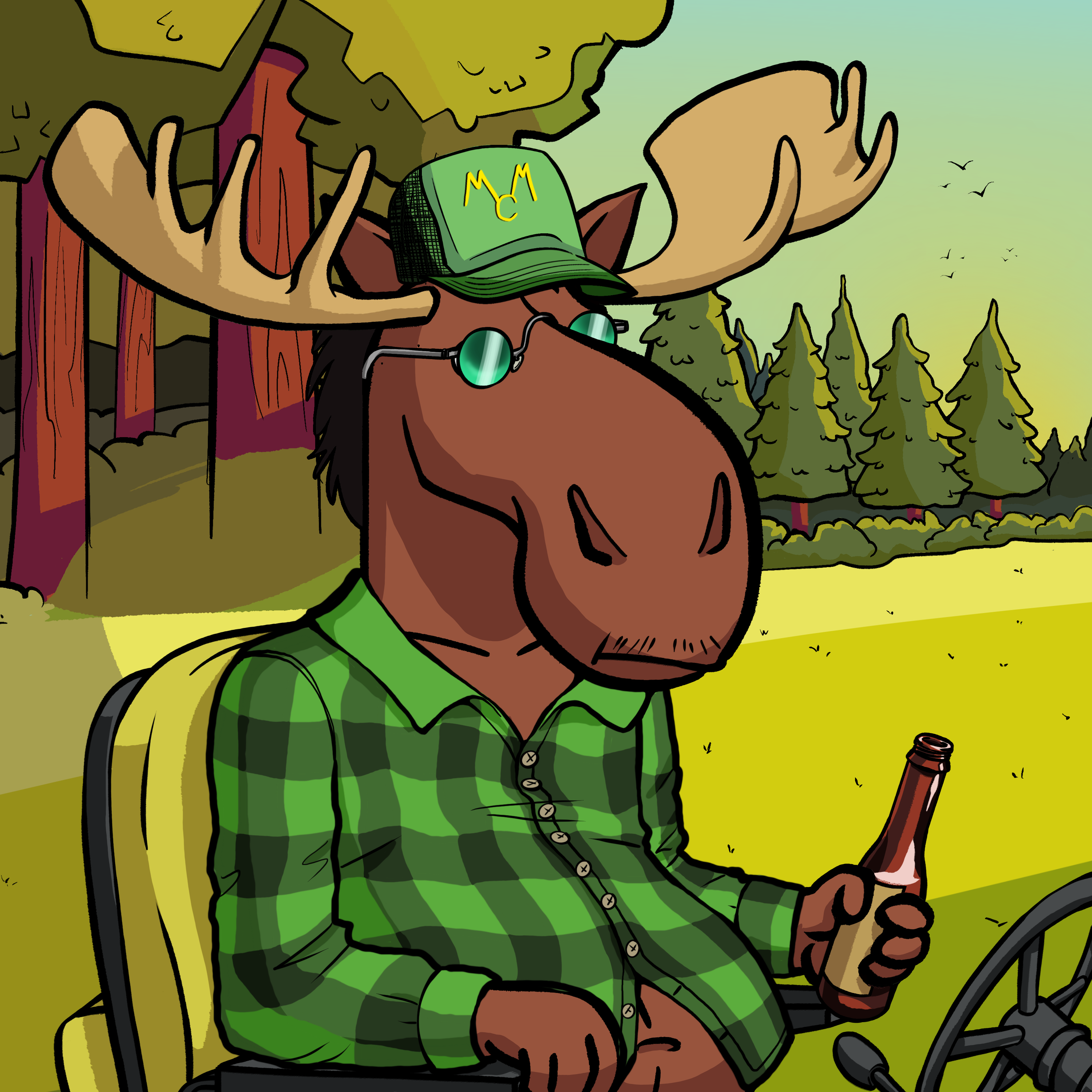 Middle Class Moose #33 NFT on Algorand