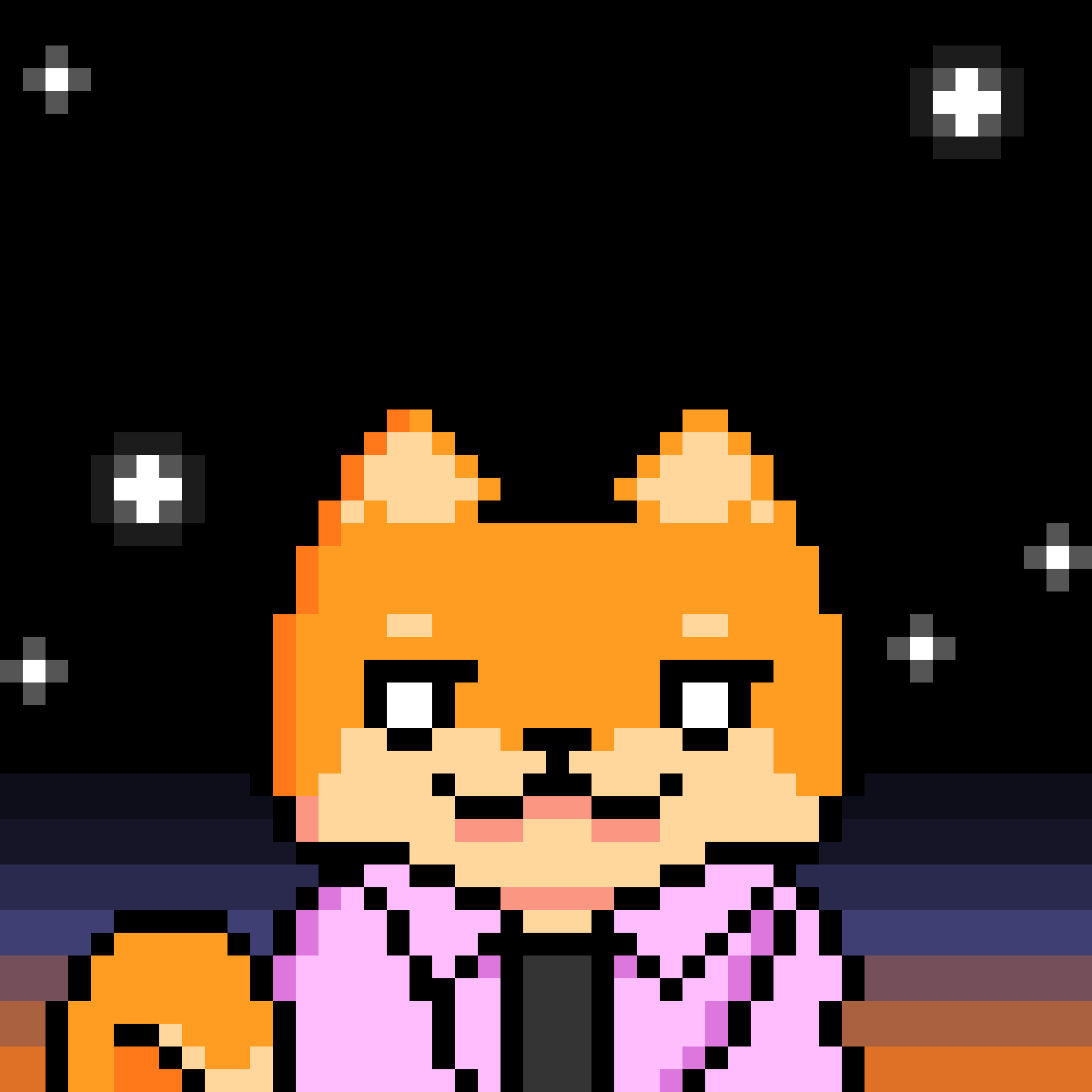 Pixel Inu #483 NFT on Algorand
