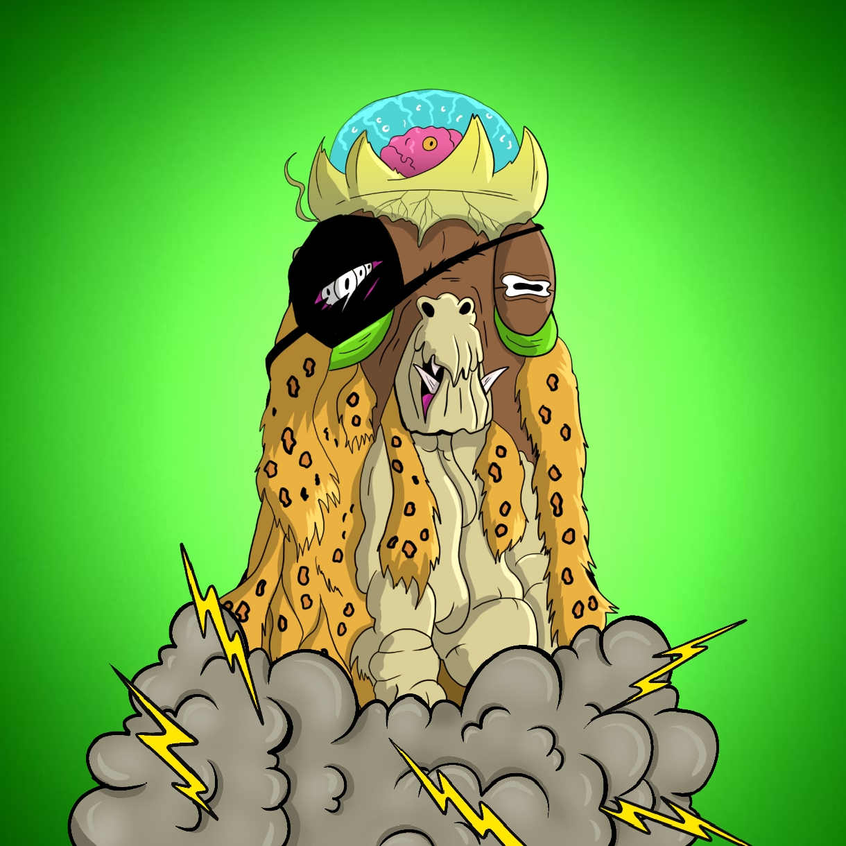 Mutant Ghetto Pigeon #145 NFT on Algorand