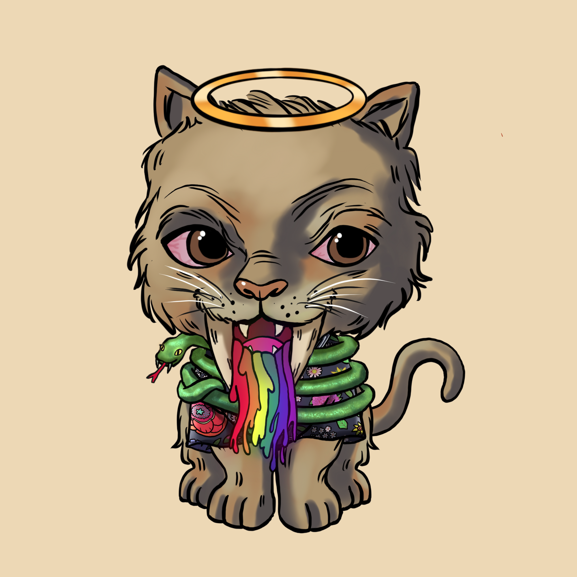 Adorable Feline #0046 NFT on Algorand