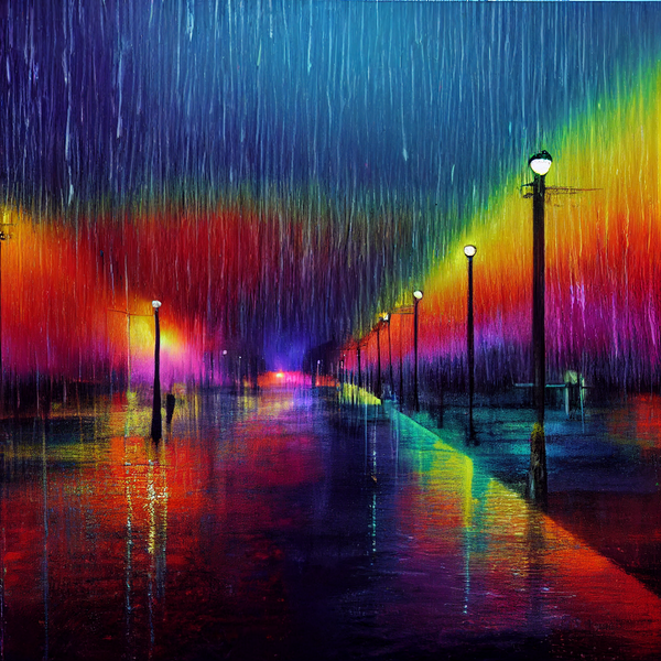 An image of Colorful Rain V2 #45