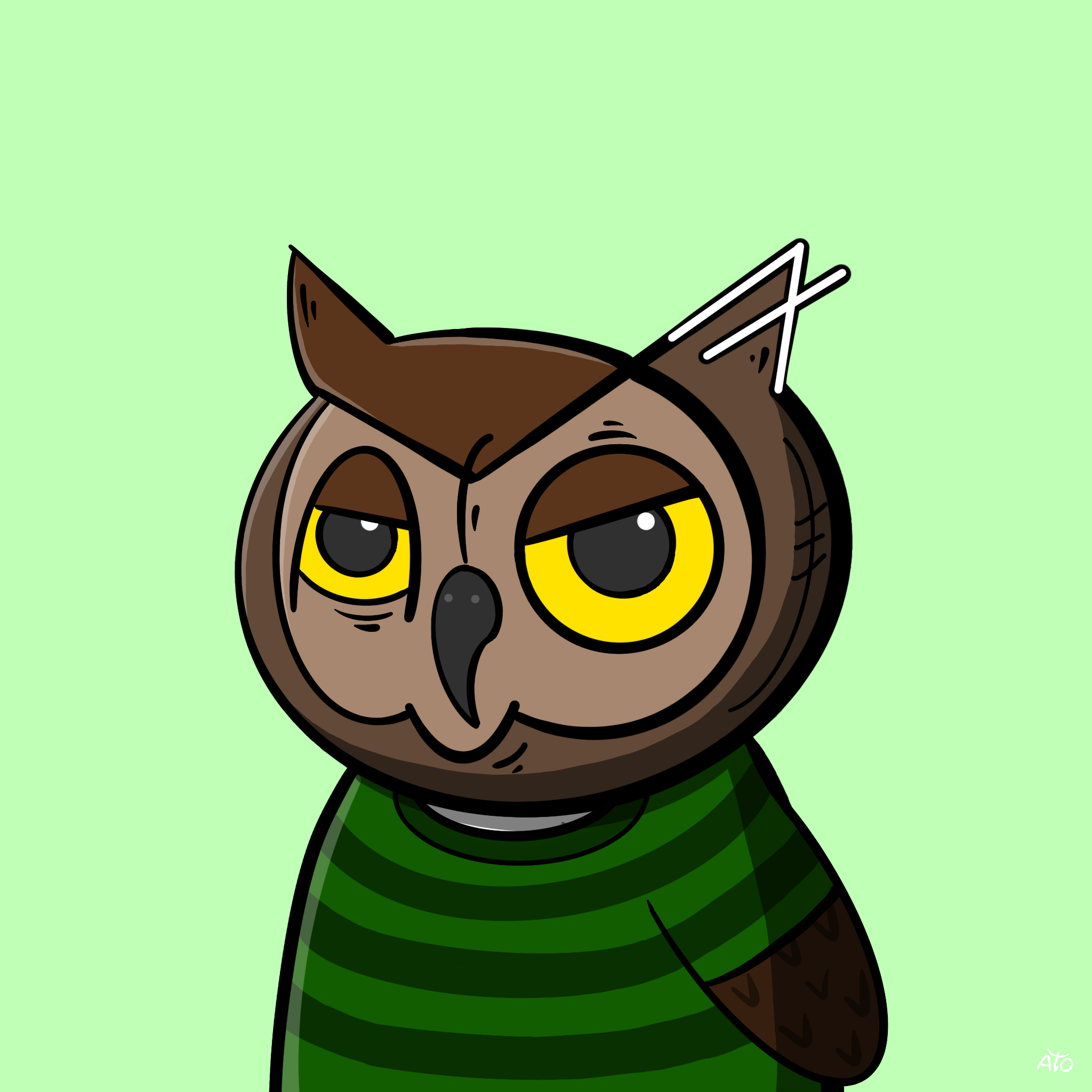 AOWL #460 NFT on Algorand
