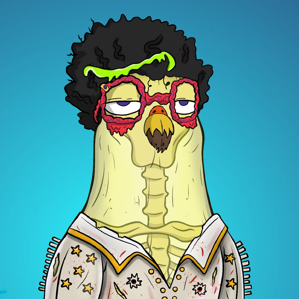 Mutant Ghetto Pigeon #250 NFT on Algorand