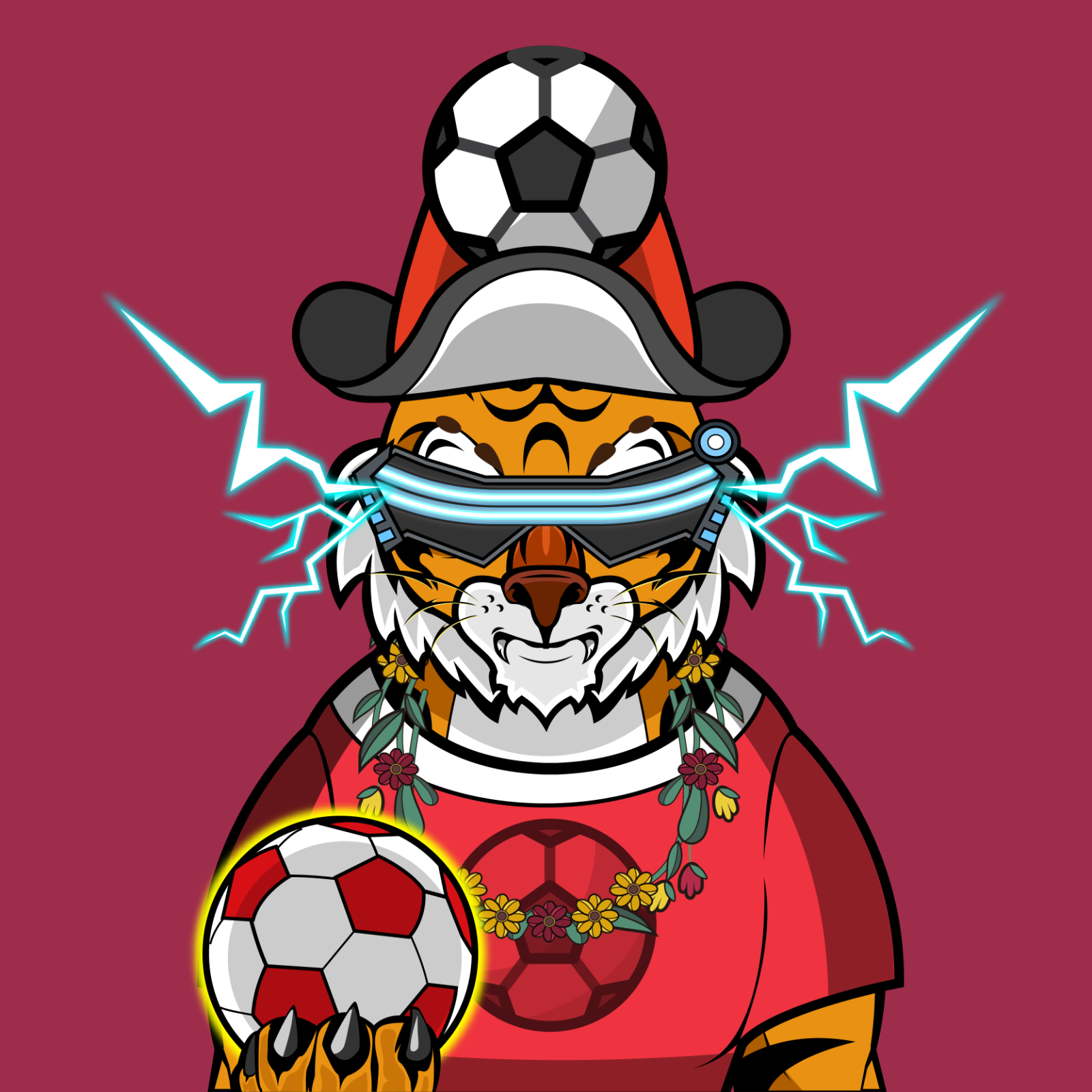 Football TigerChi #1901 NFT on Algorand