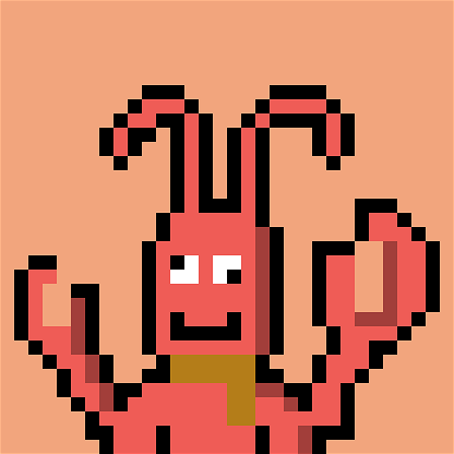 Pixel Lobster #360
