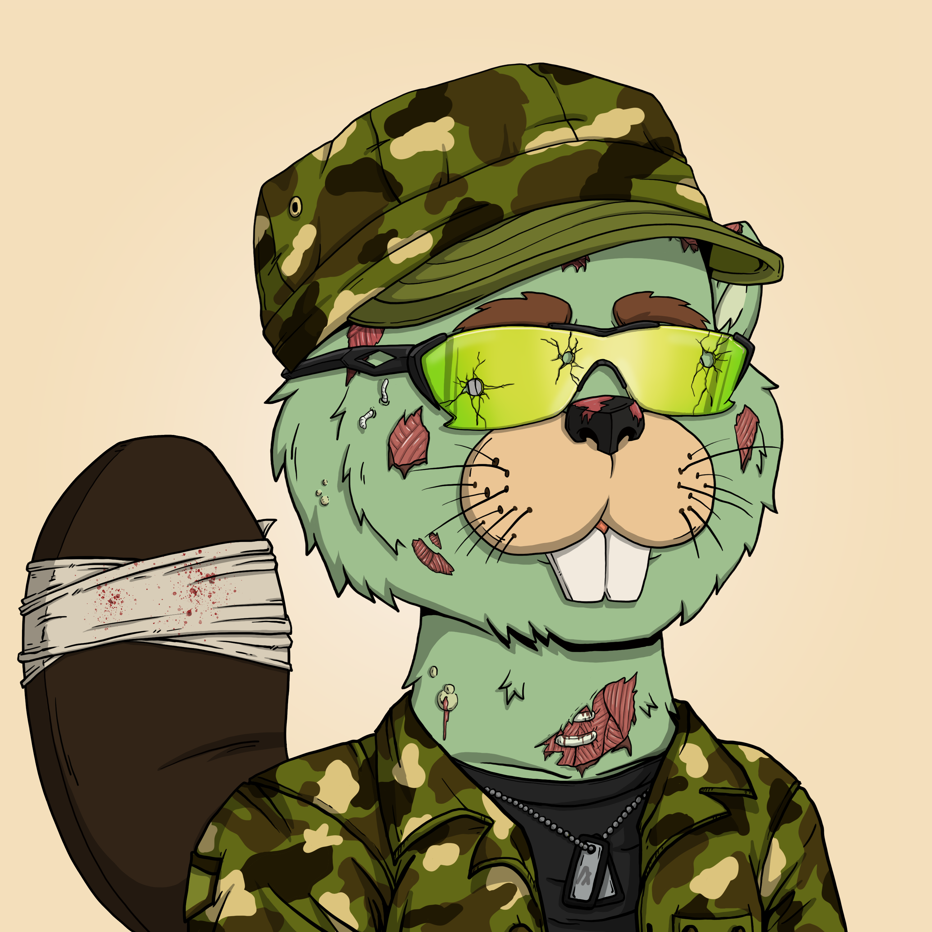 Beava Buds #1136 NFT on Algorand