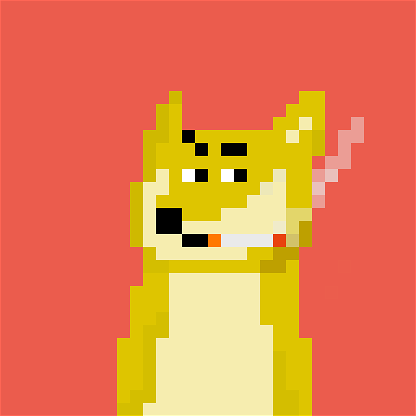 Pixel Doge 418