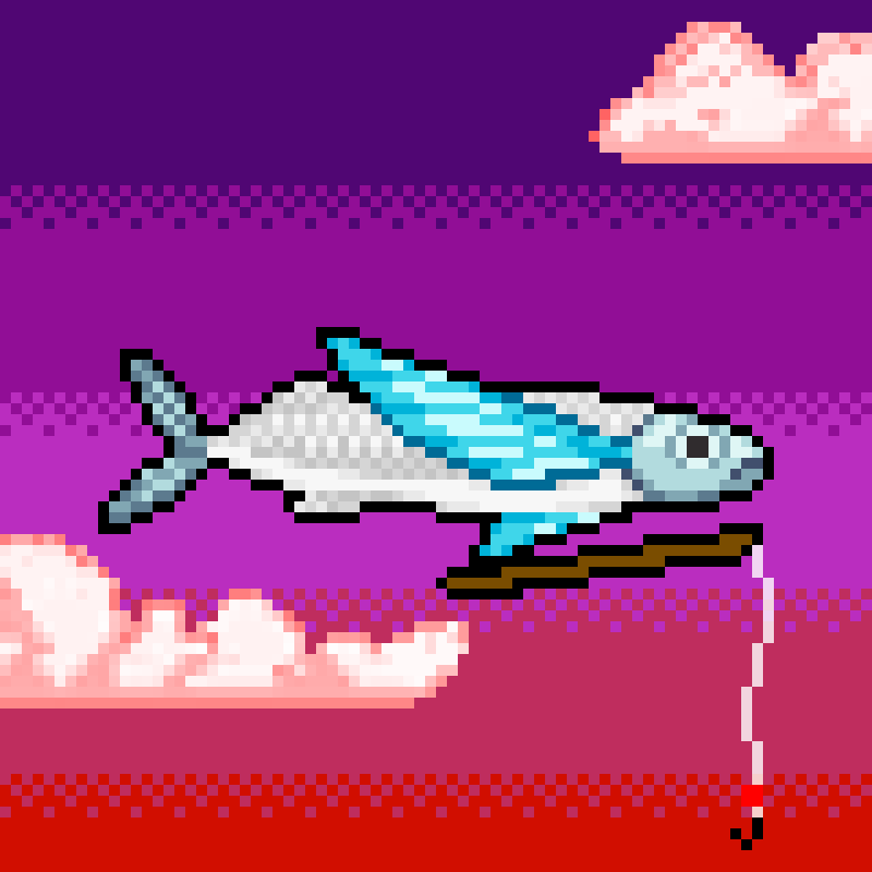 Fighting Fish #960 NFT on Algorand