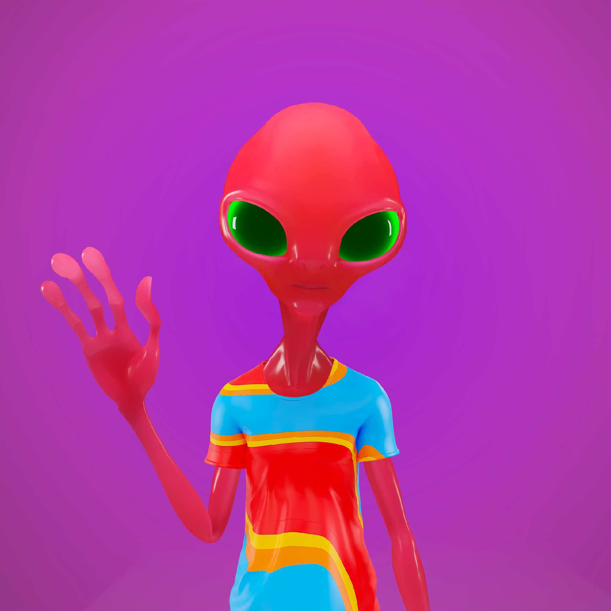 Alien Tourism3369 NFT on Algorand