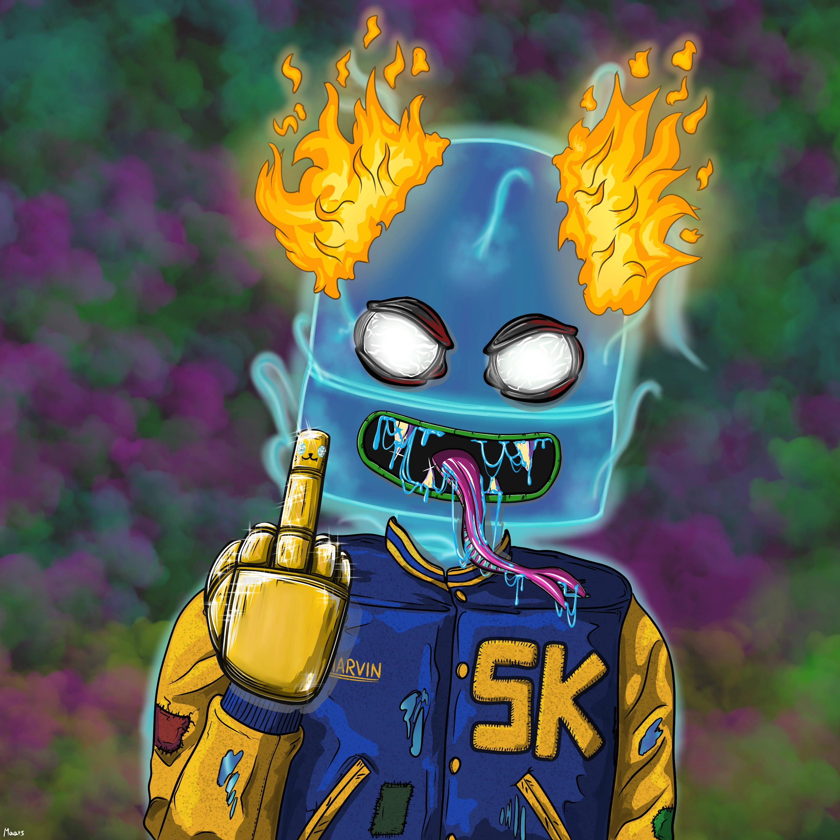 Mental Marvin #2496 NFT on Algorand