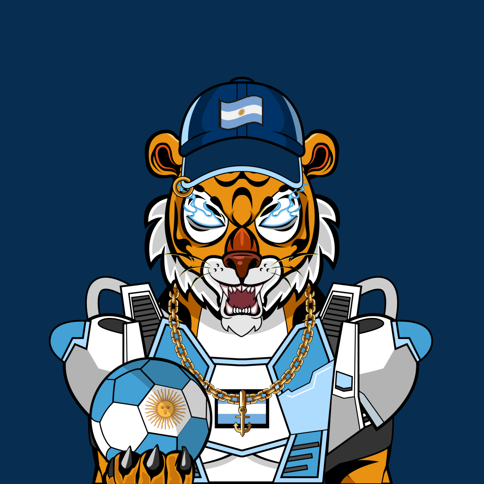 Football TigerChi #0658 NFT on Algorand