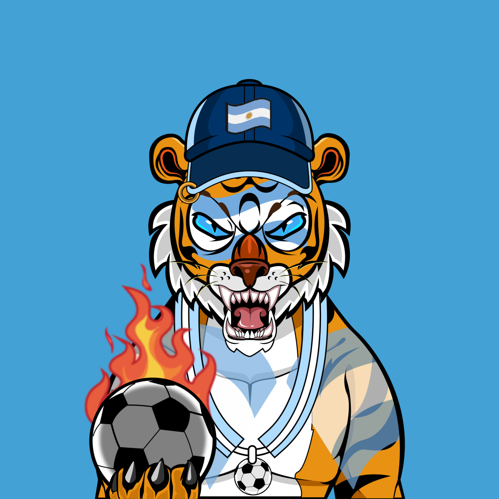 Football TigerChi #0766 NFT on Algorand