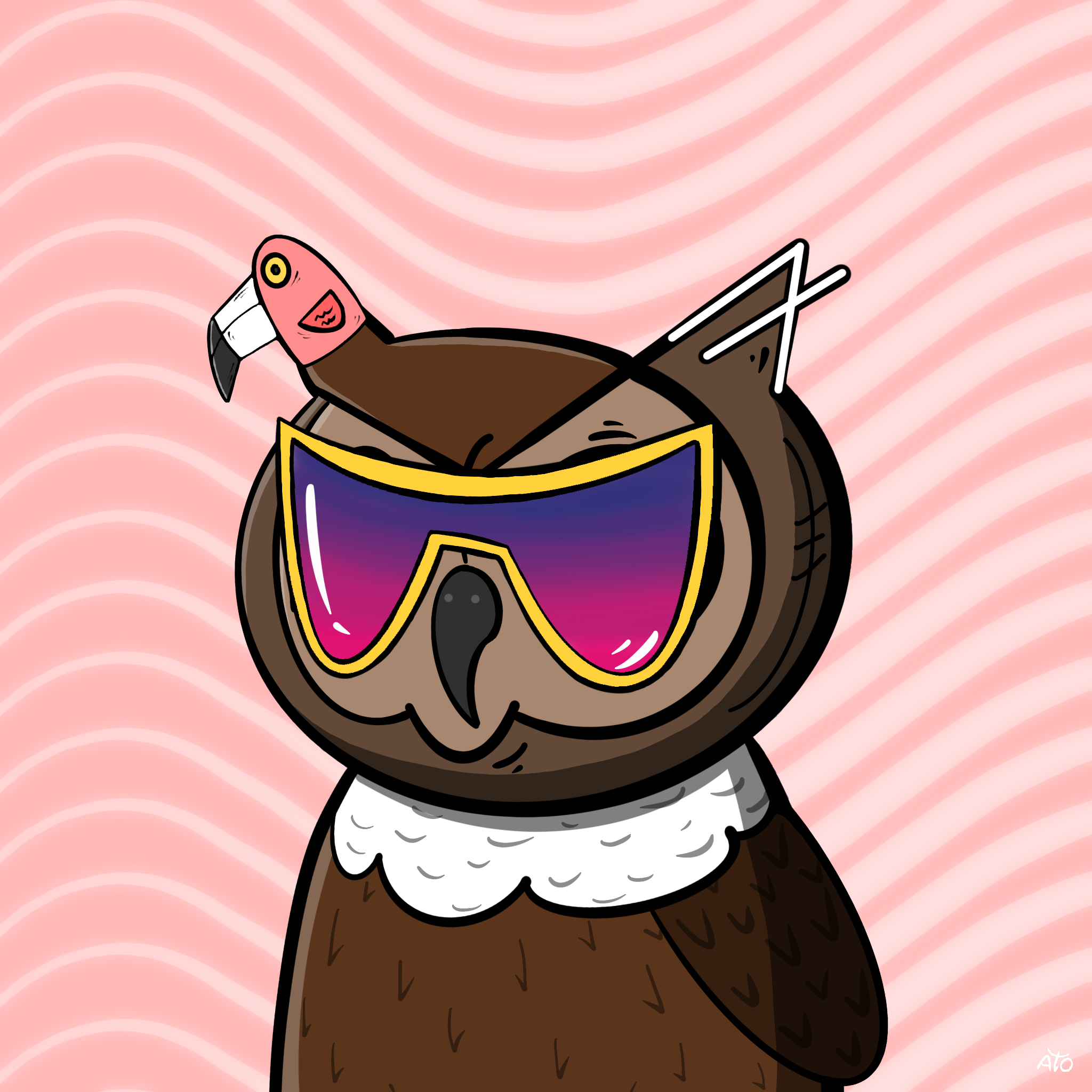 AOWL #1142 NFT on Algorand