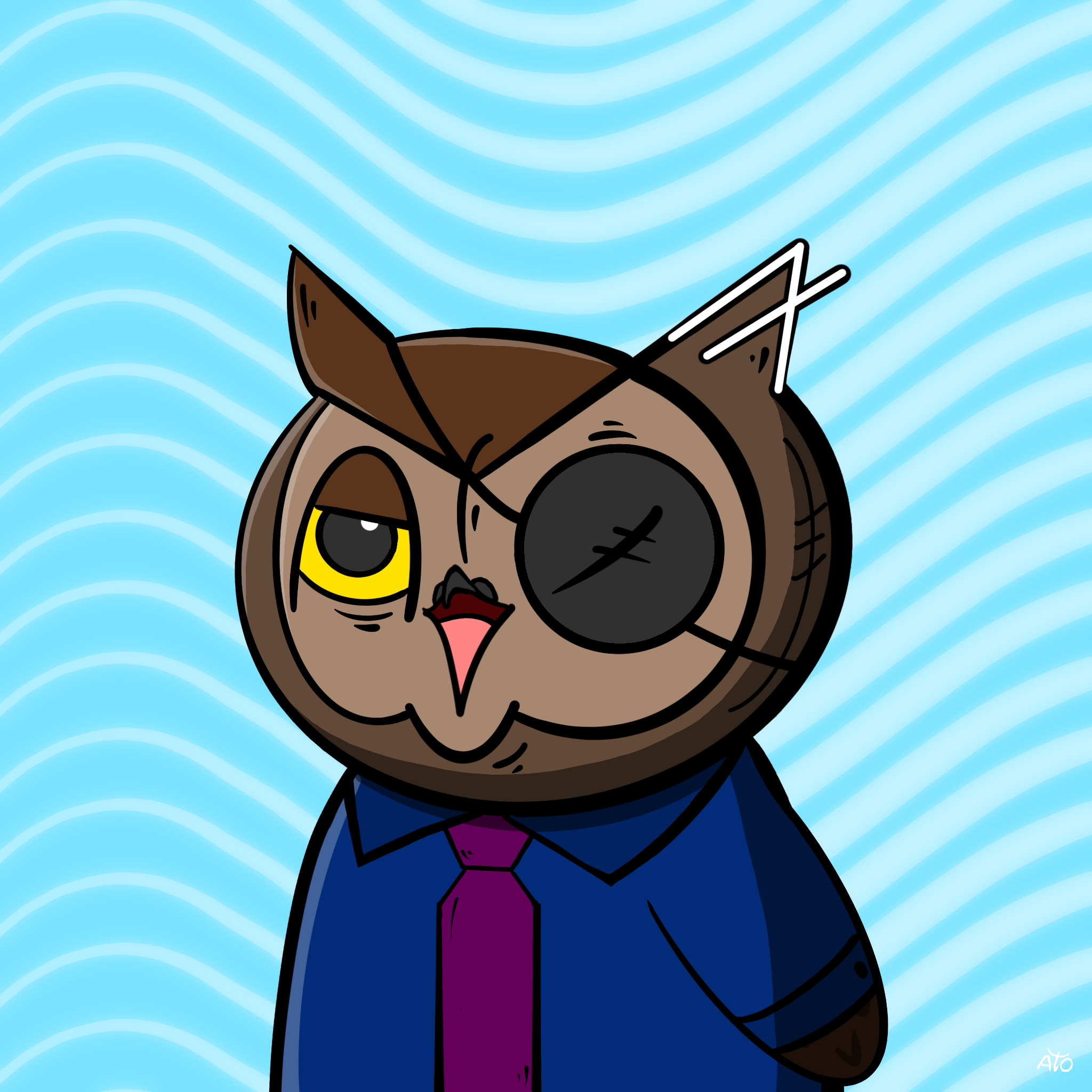 AOWL #1962 NFT on Algorand