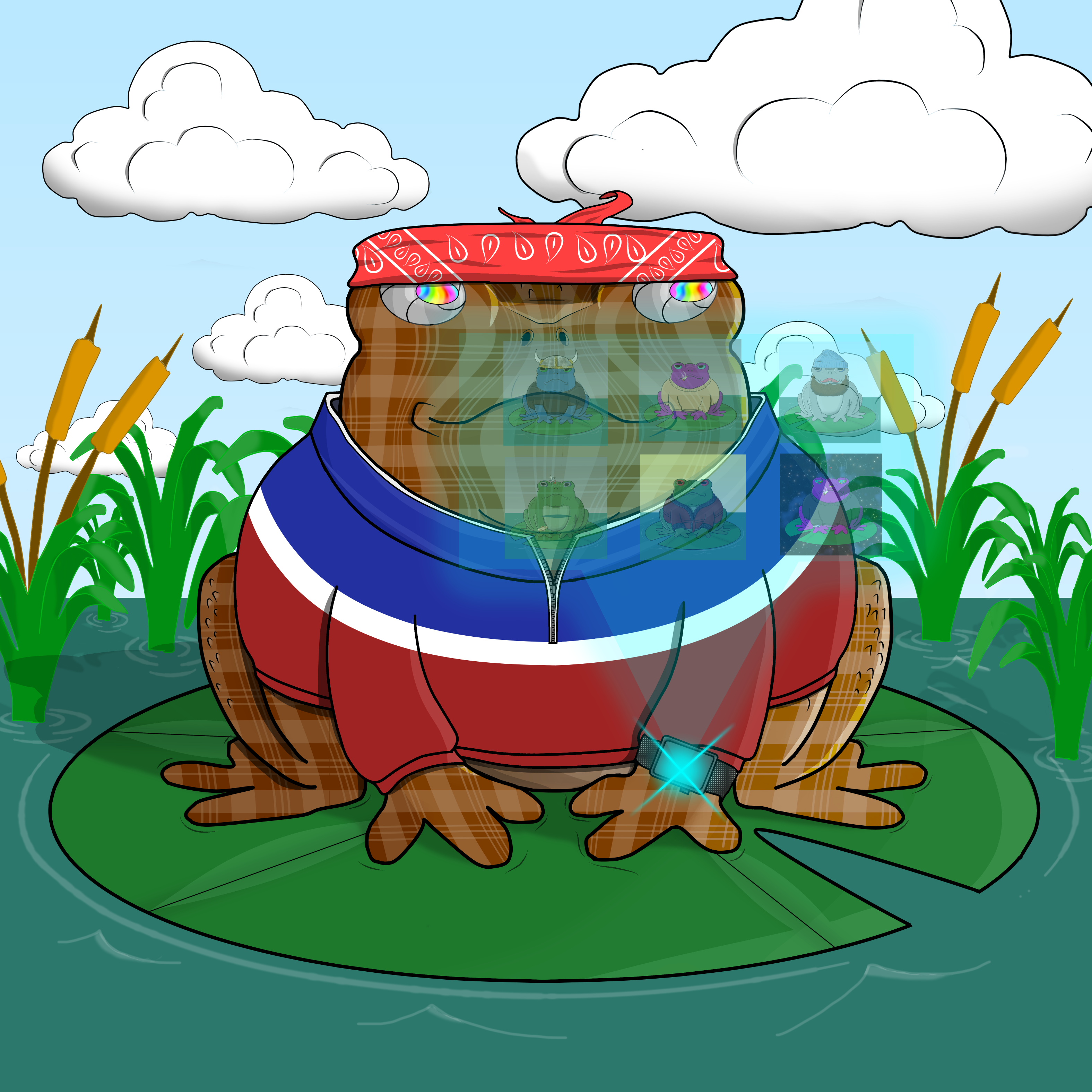 Big Toad 554 NFT on Algorand