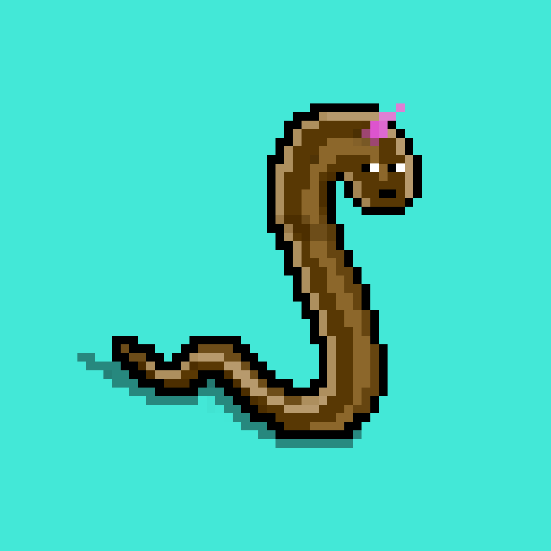 WORM #105 NFT on Algorand