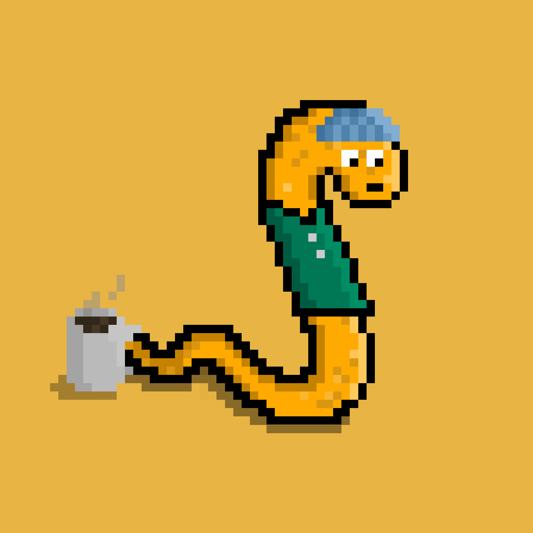 WORM #394 NFT on Algorand