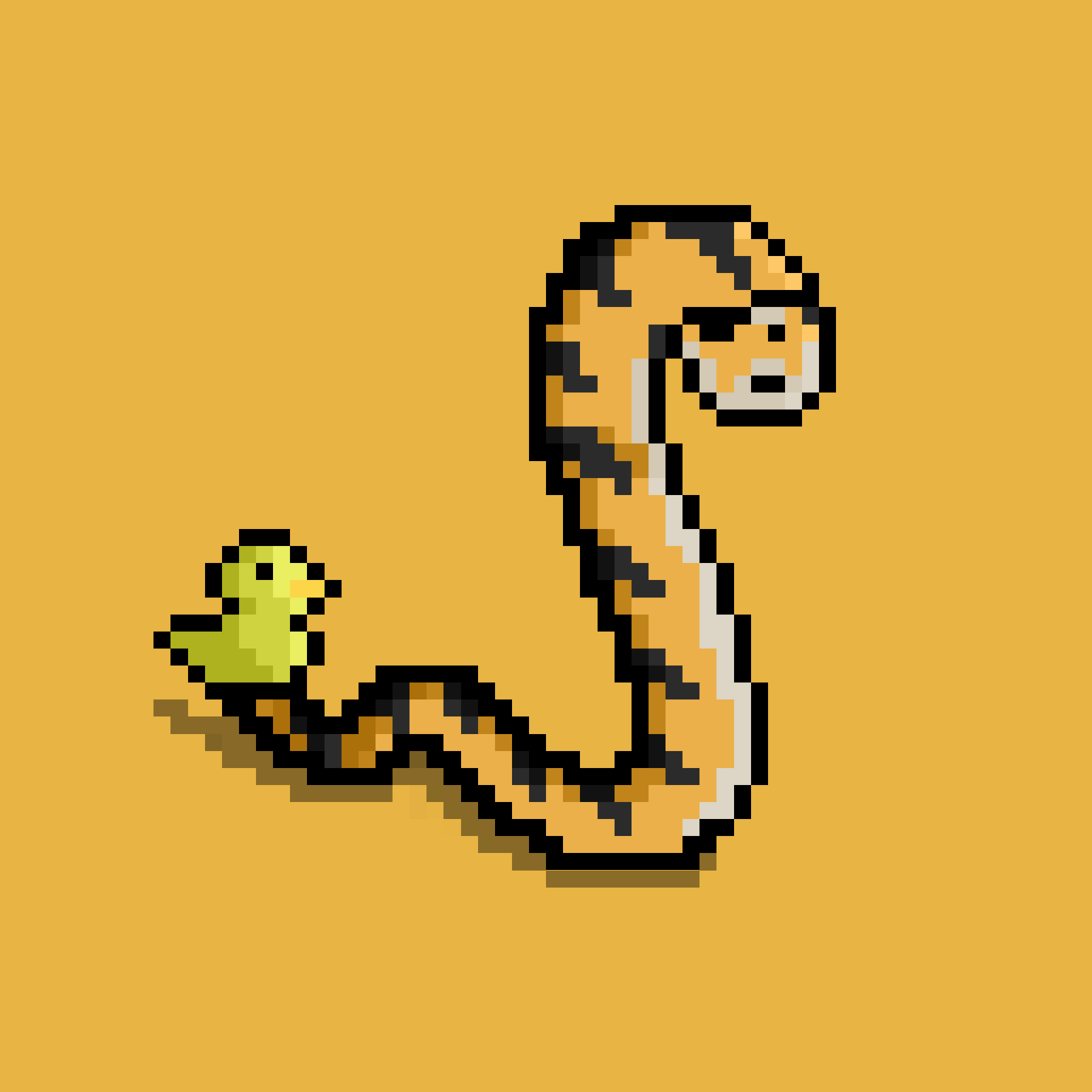 WORM #415 NFT on Algorand