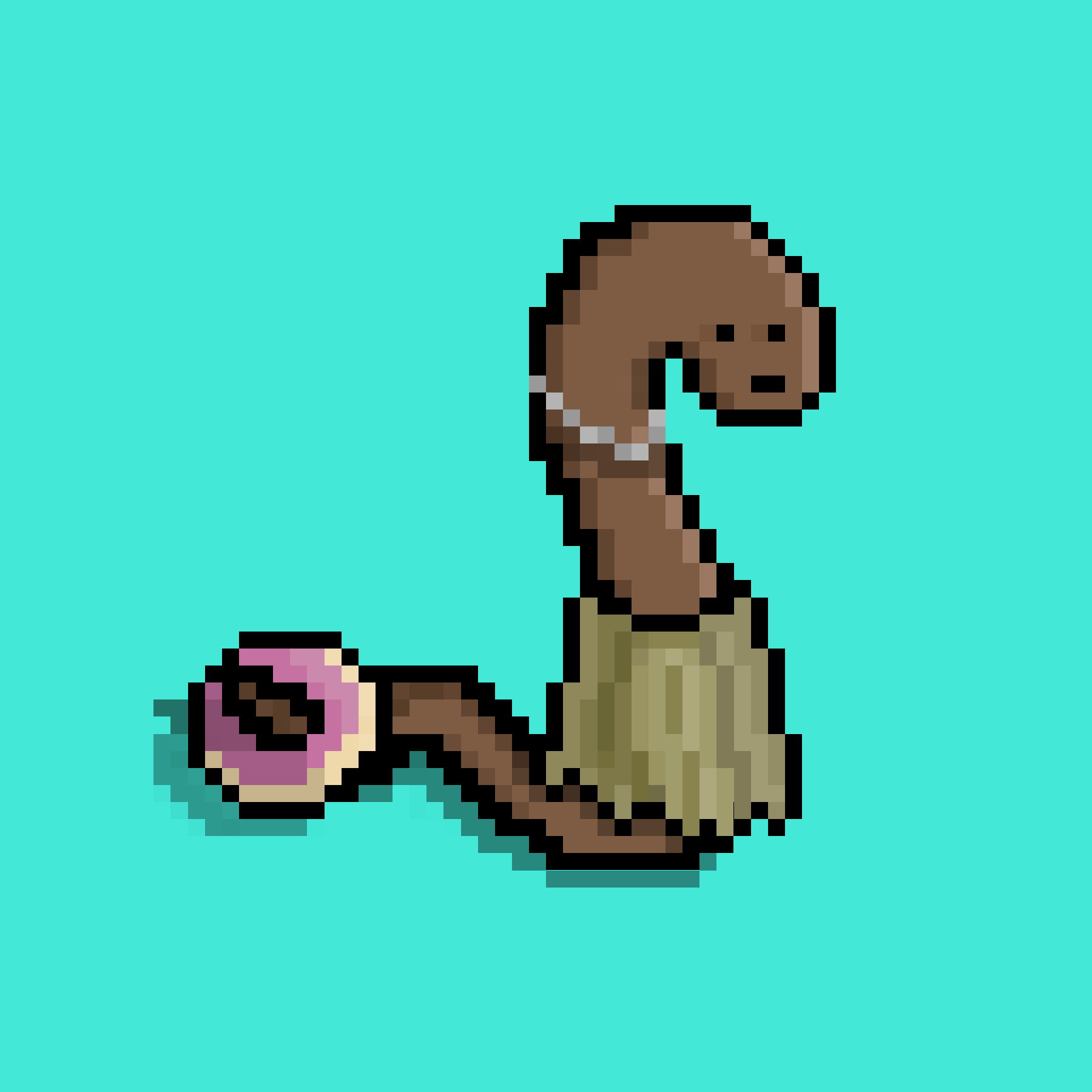 WORM #417 NFT on Algorand