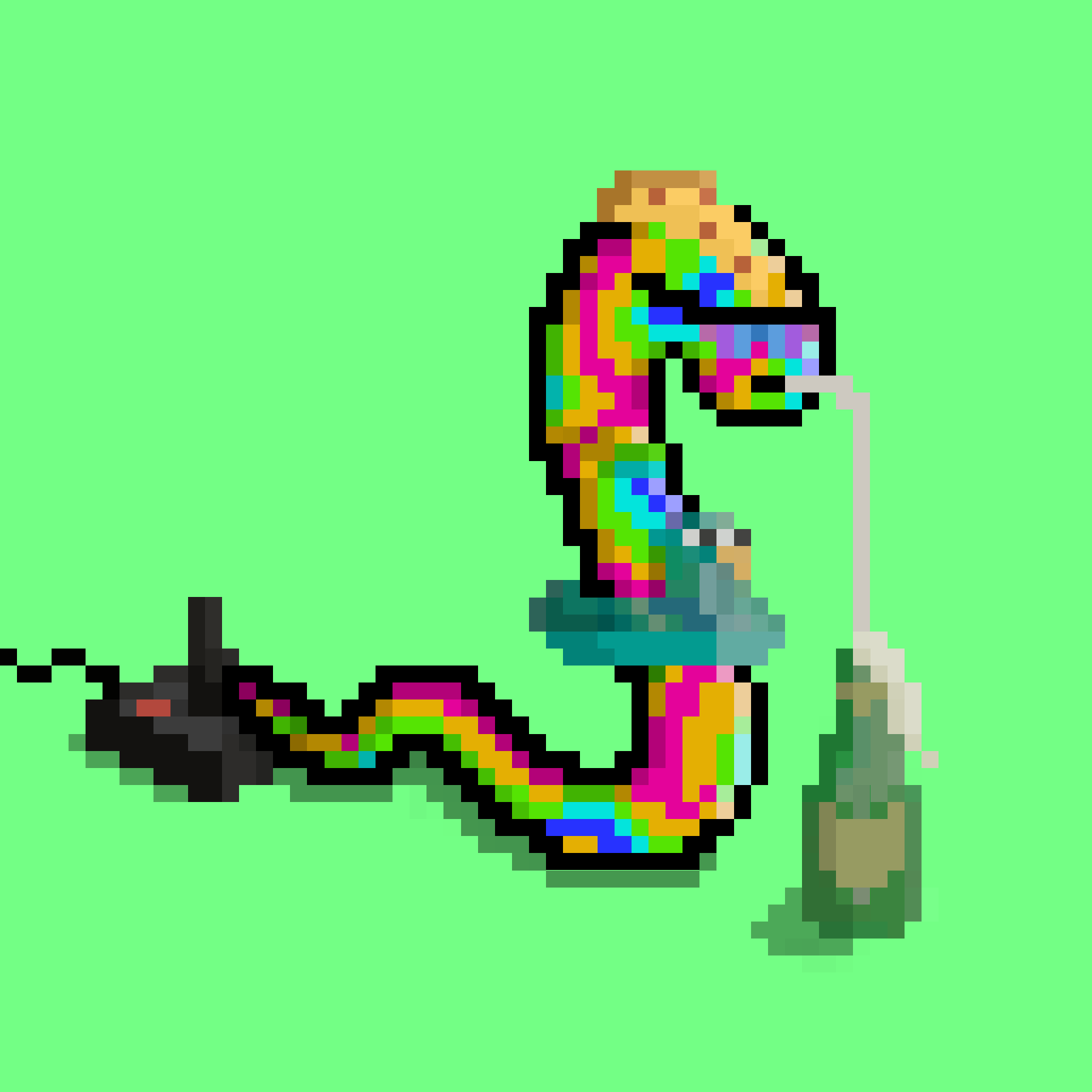 WORM #420 NFT on Algorand