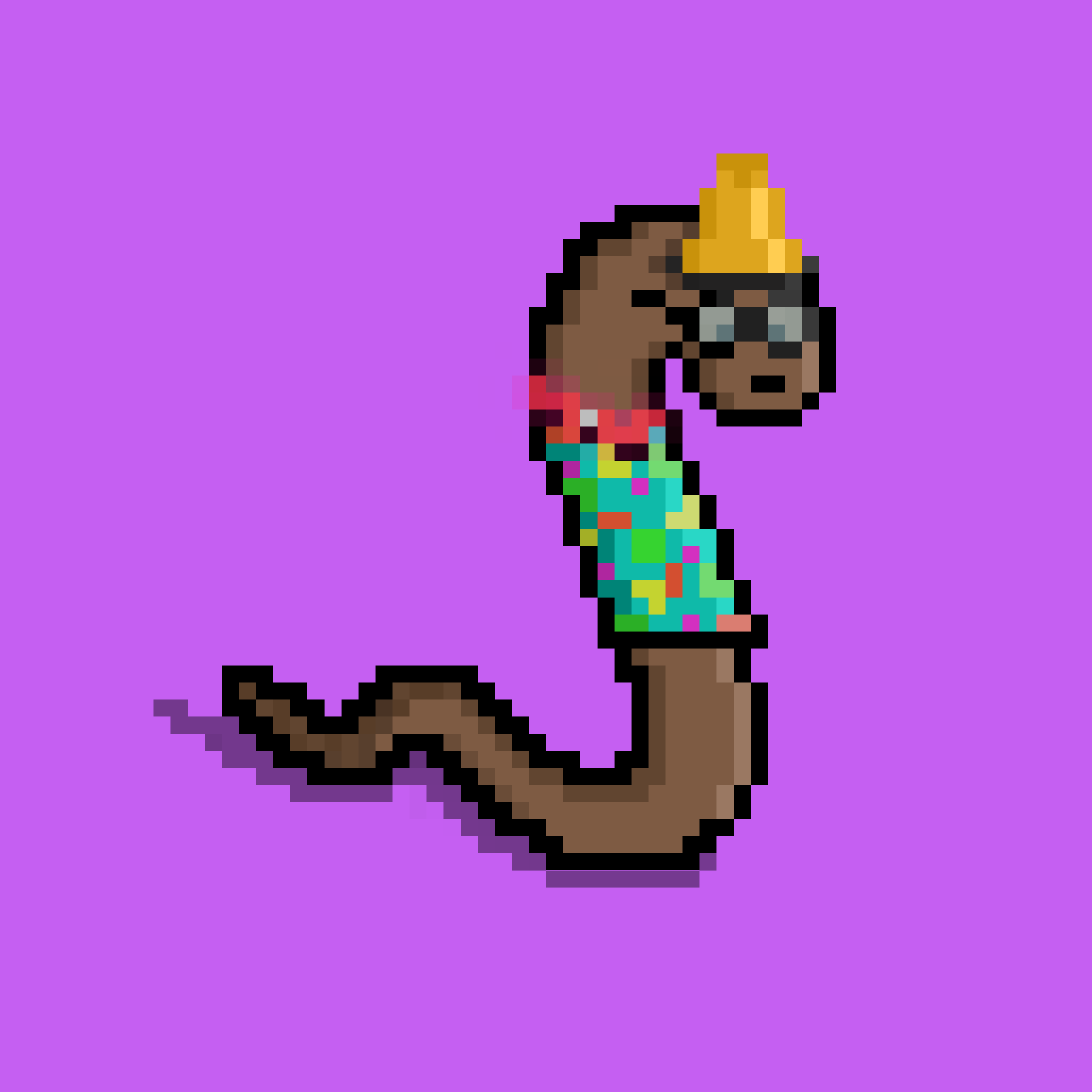 WORM #422 NFT on Algorand