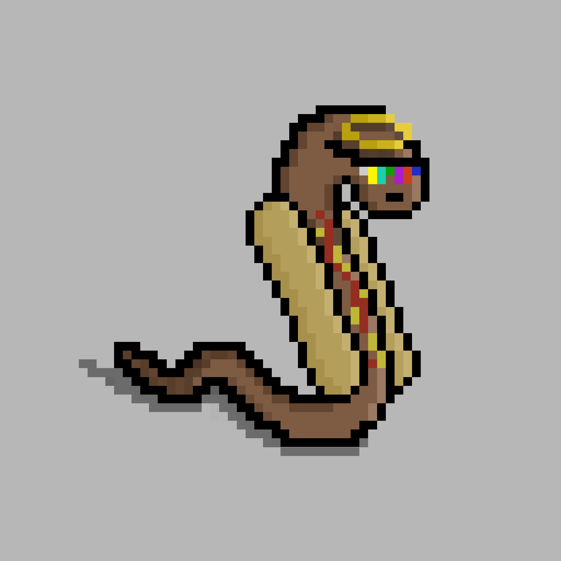 WORM #428 NFT on Algorand