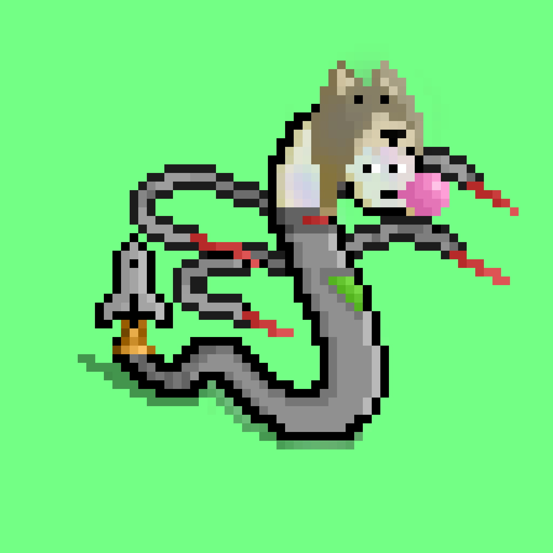 WORM #464 NFT on Algorand