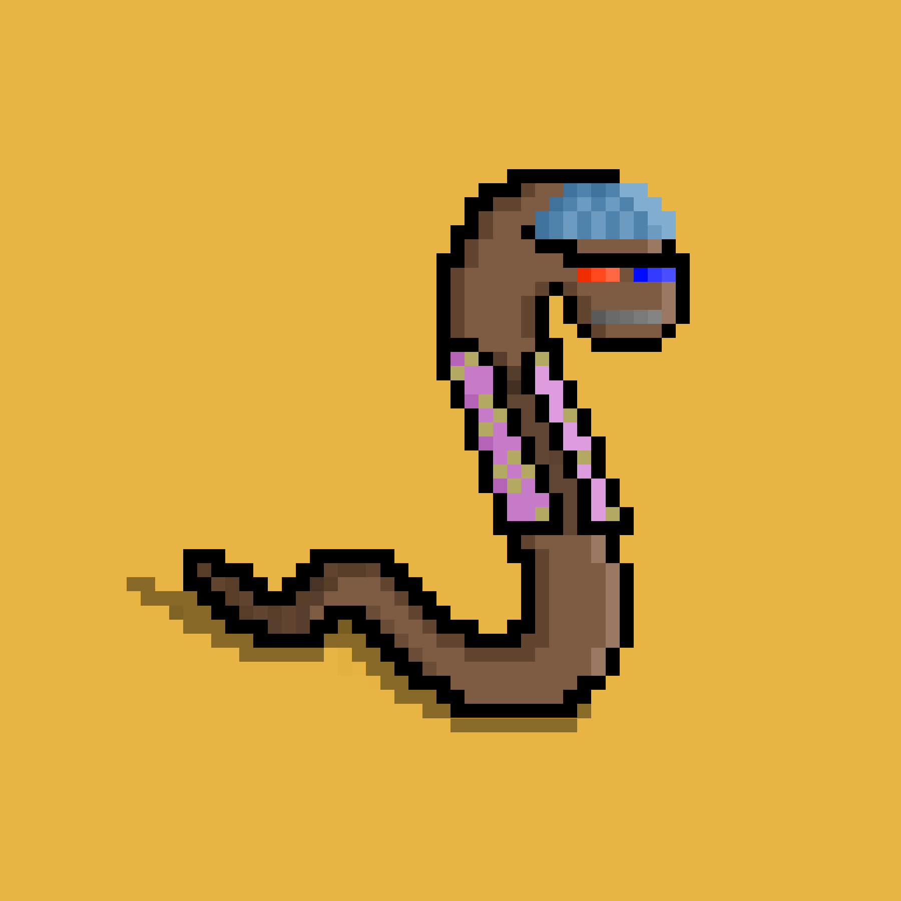 WORM #481 NFT on Algorand