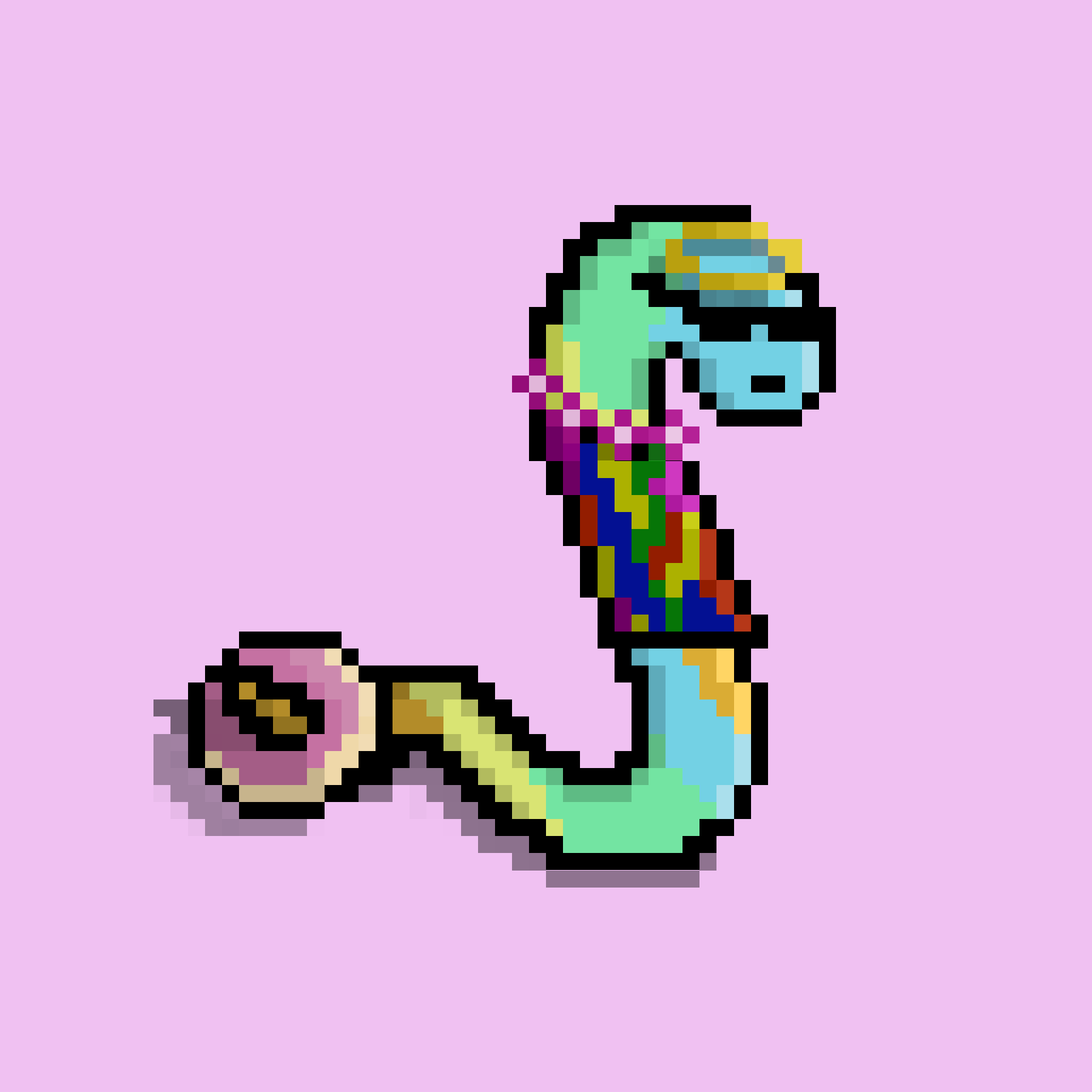 WORM #485 NFT on Algorand