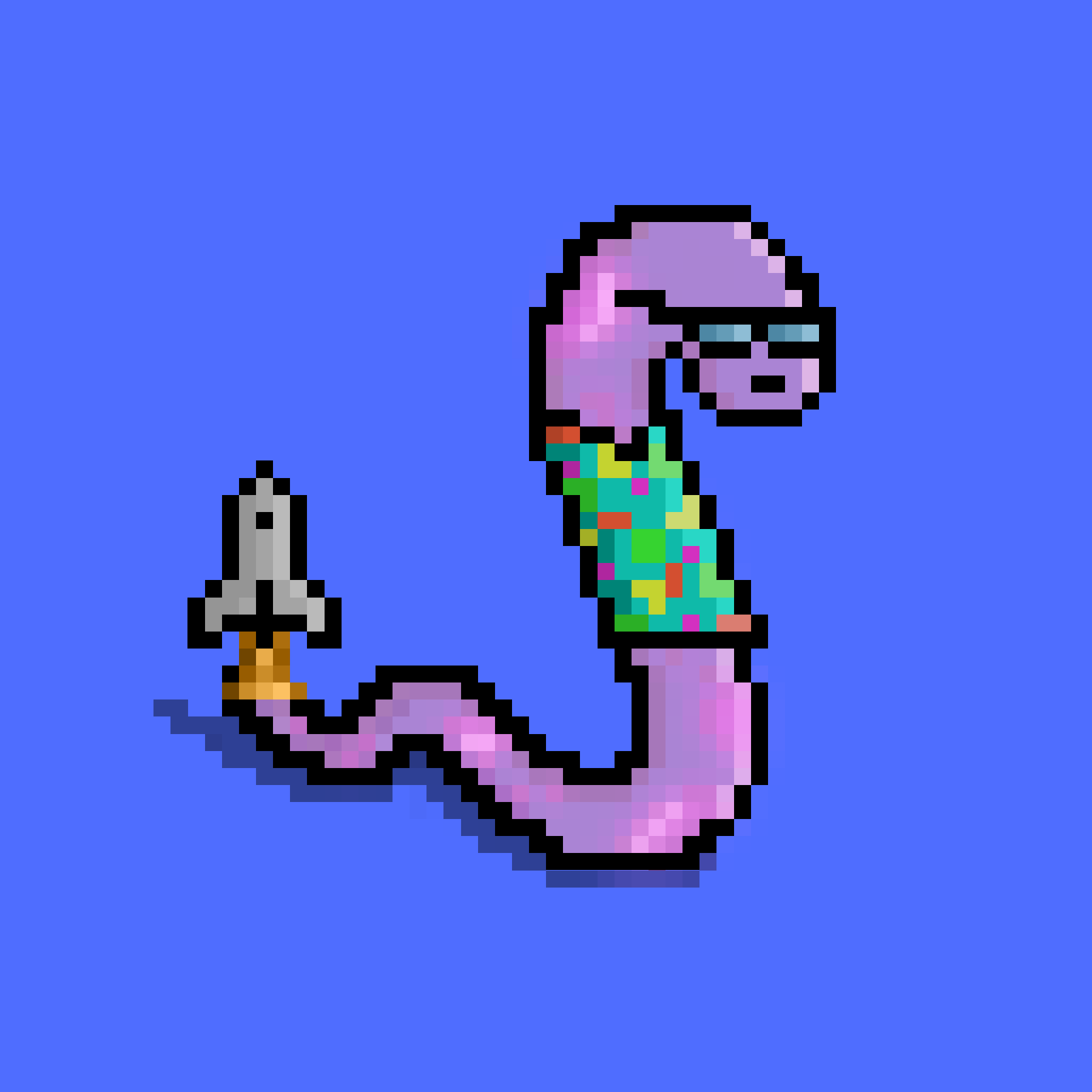 WORM #494 NFT on Algorand