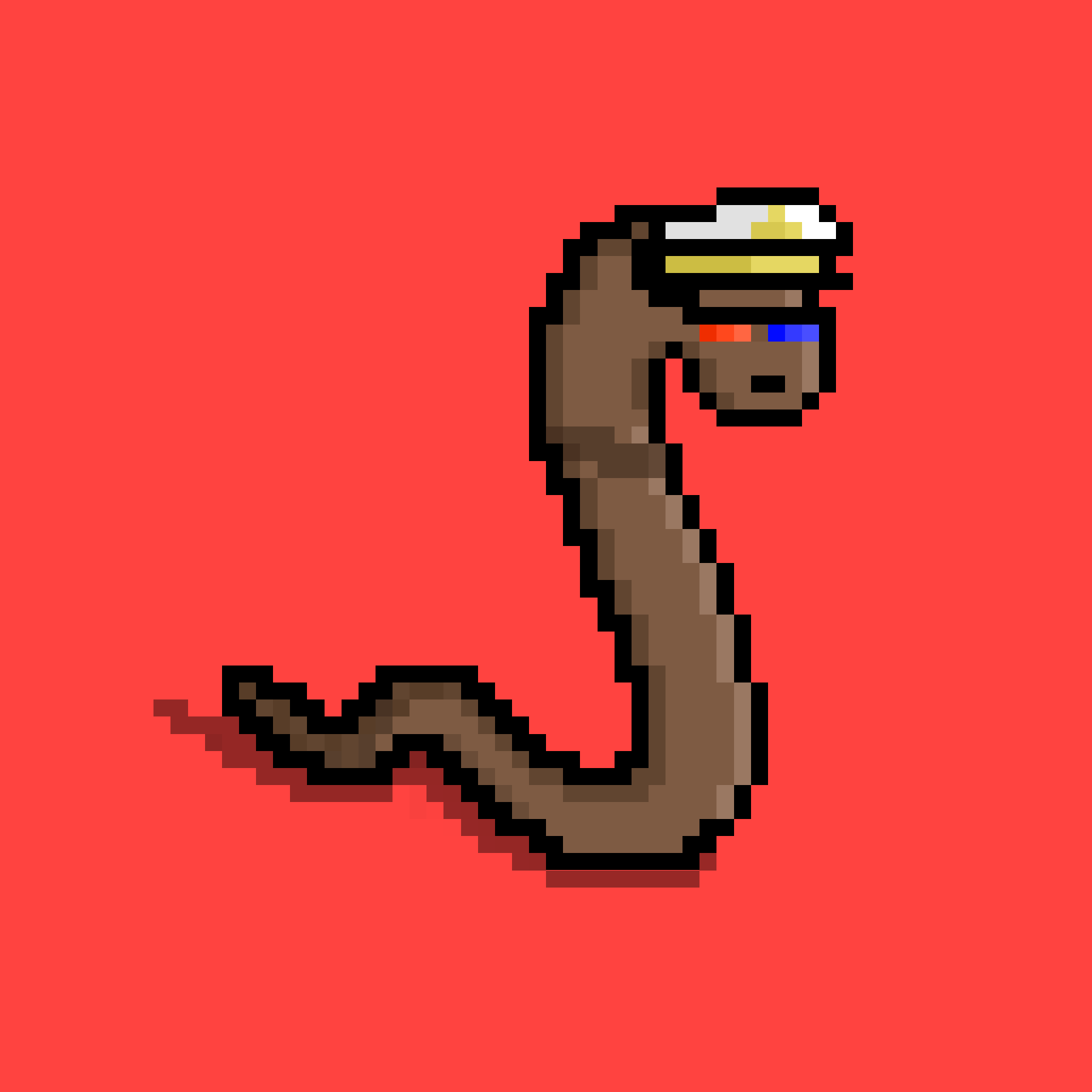 WORM #496 NFT on Algorand