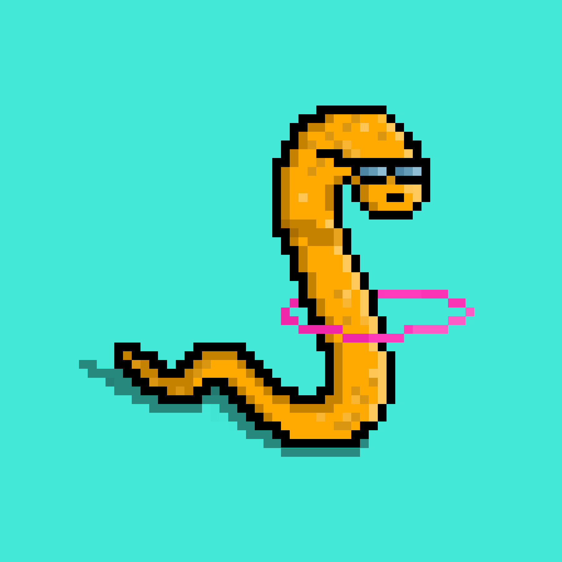 WORM #511 NFT on Algorand