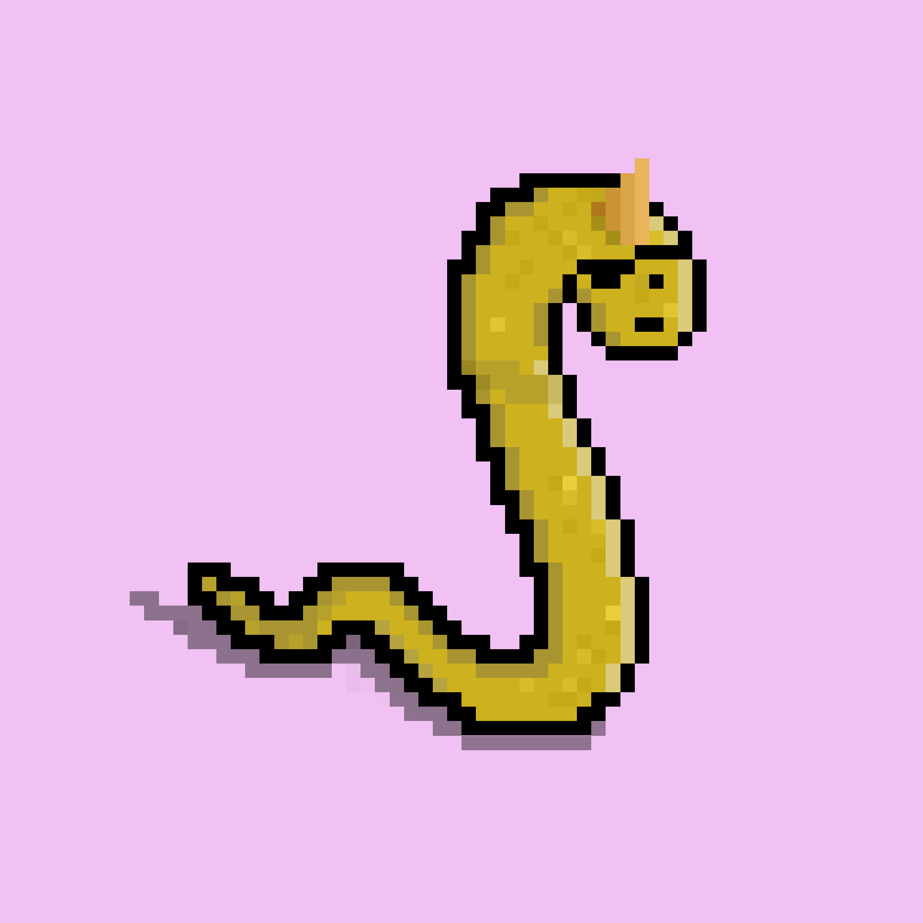 WORM #544 NFT on Algorand