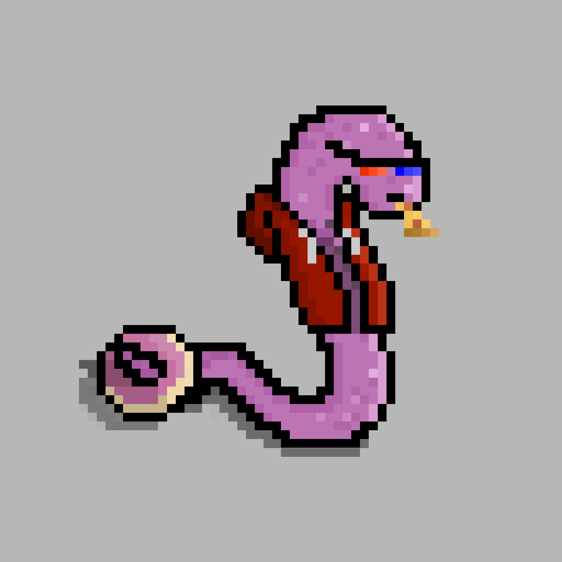 WORM #55 NFT on Algorand