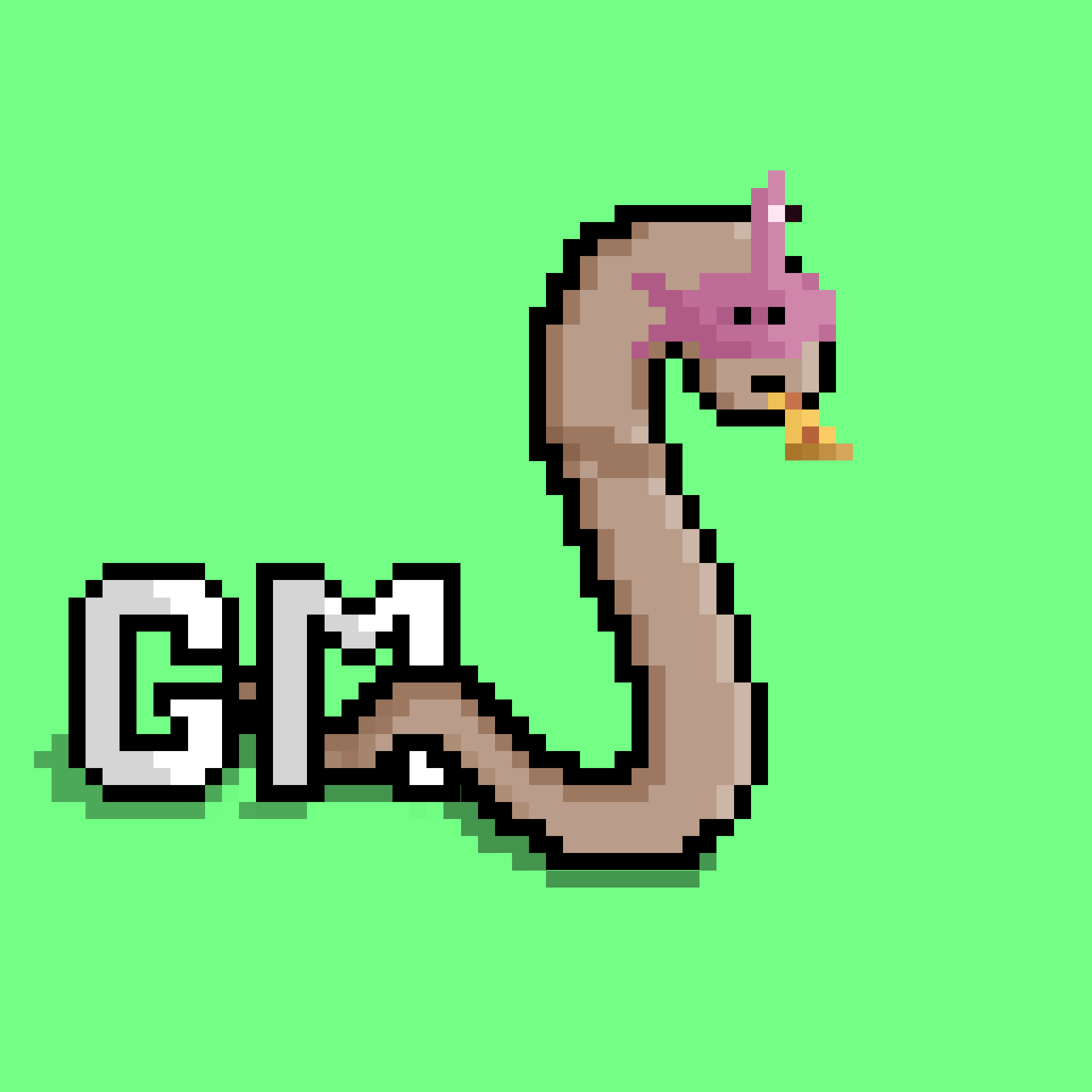 WORM #605 NFT on Algorand