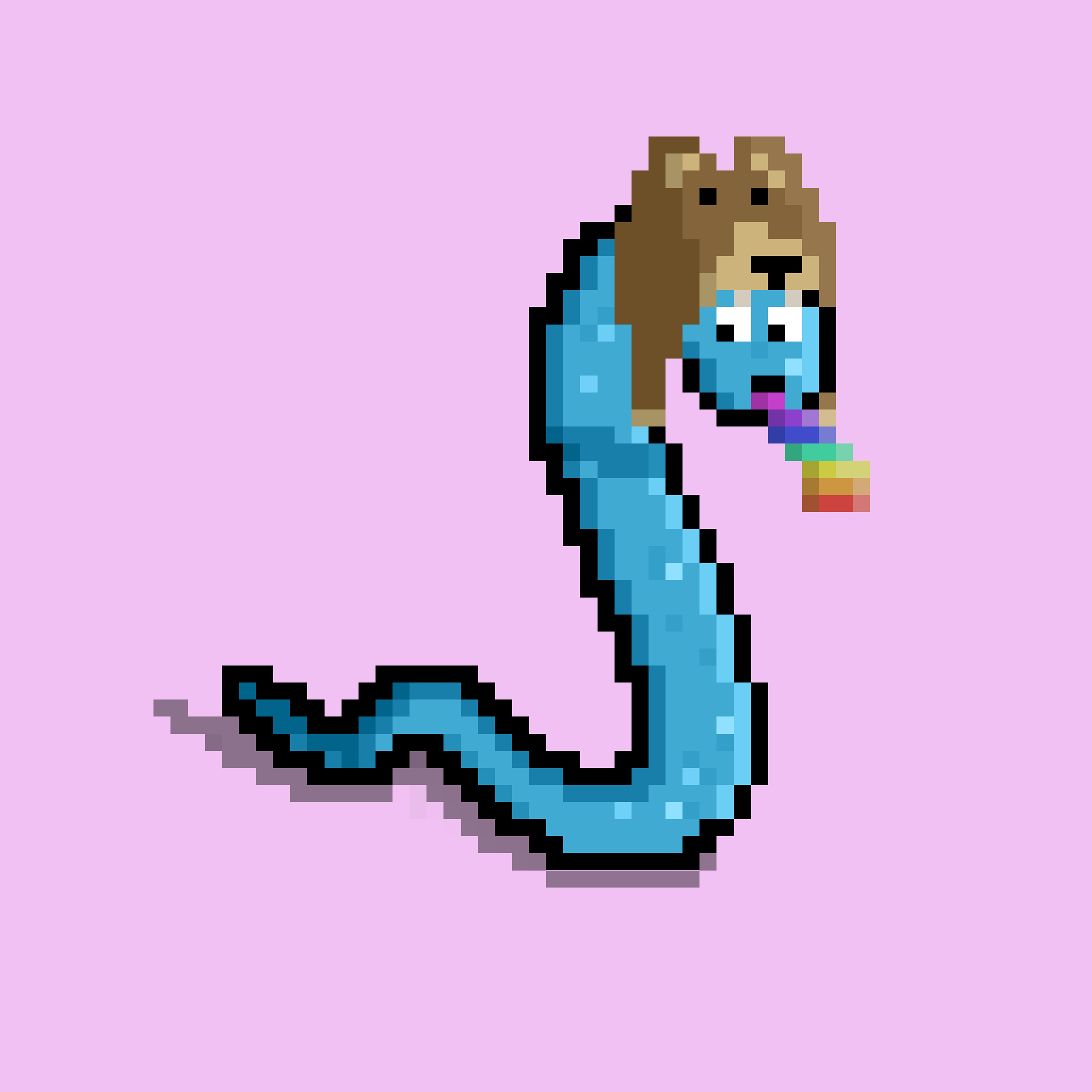 WORM #606 NFT on Algorand