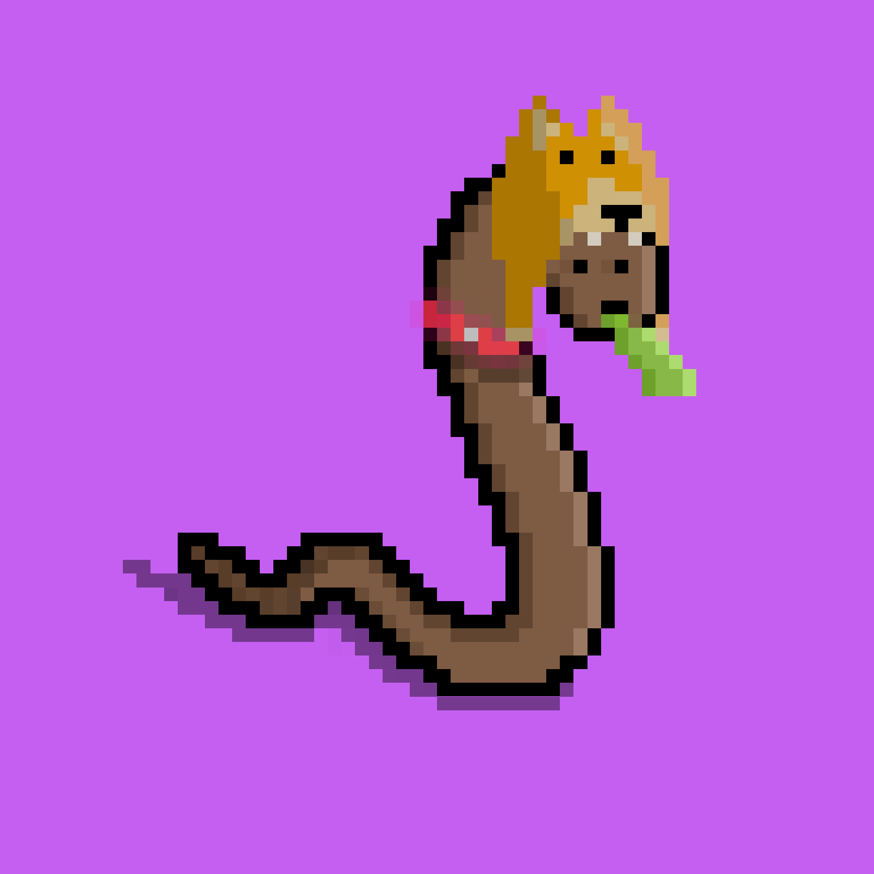 WORM #61 NFT on Algorand