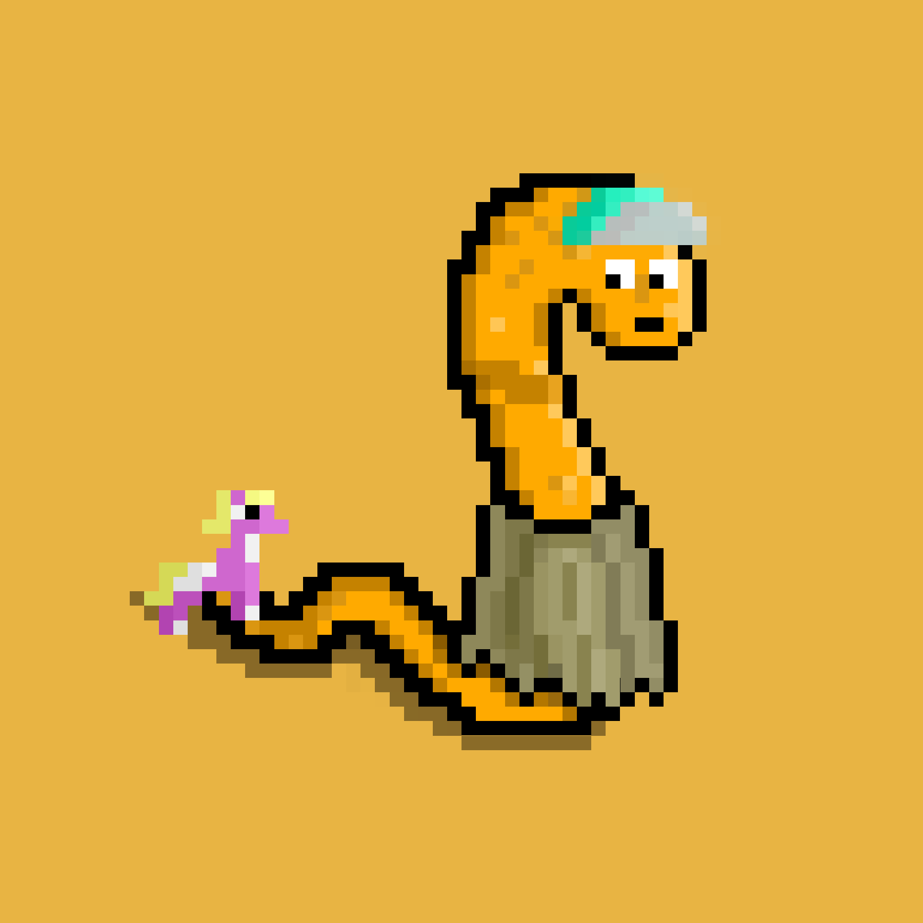 WORM #615 NFT on Algorand