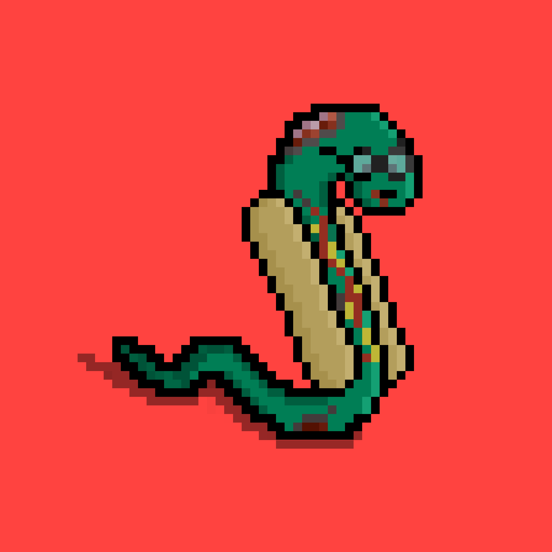 WORM #631 NFT on Algorand