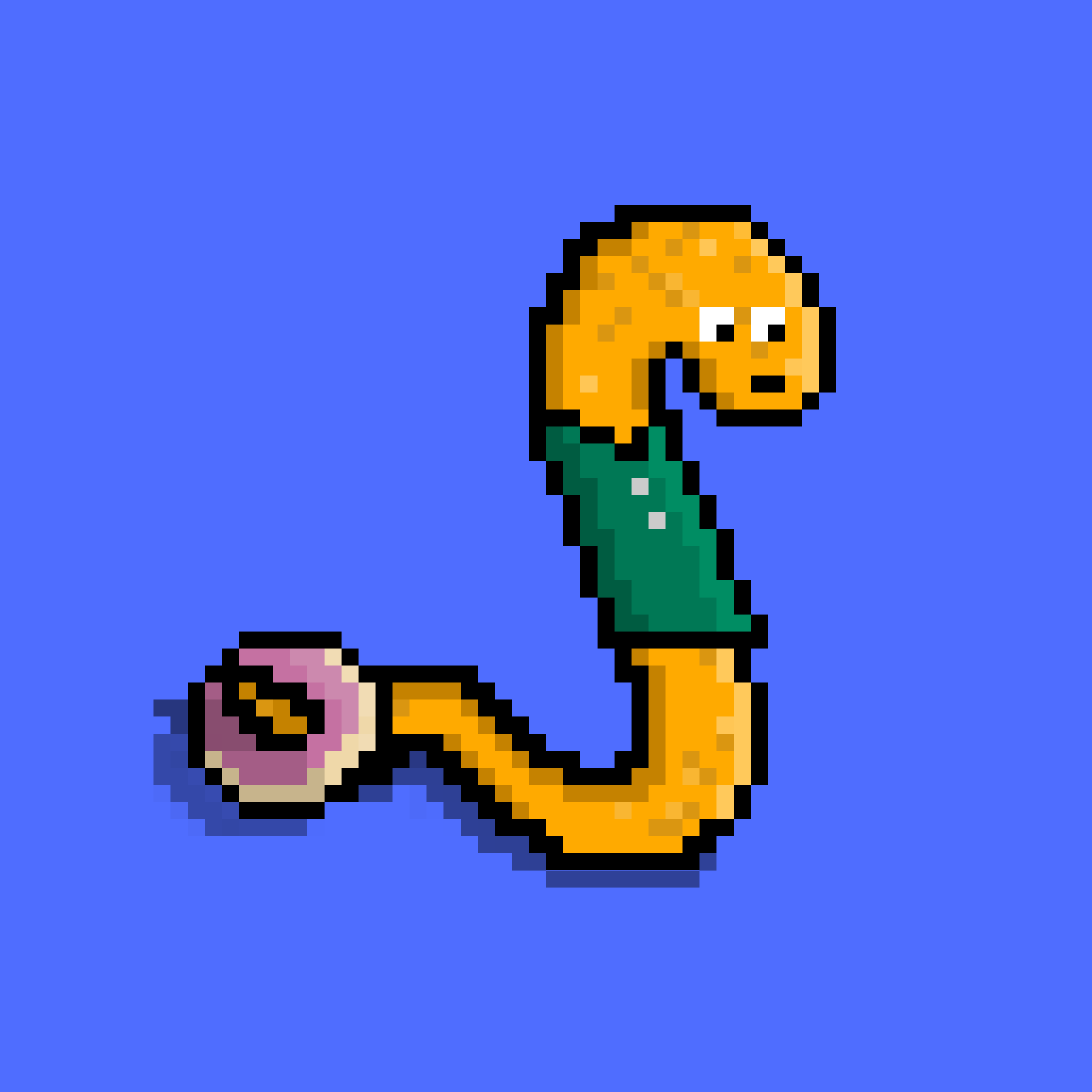 WORM #645 NFT on Algorand