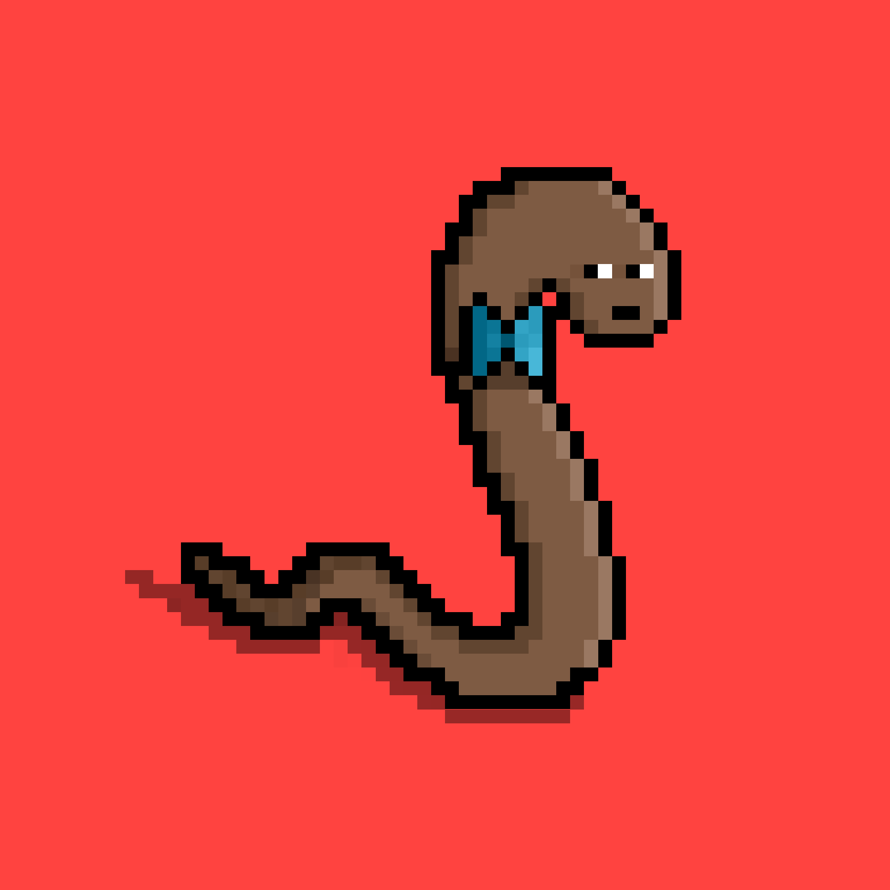 WORM #687 NFT on Algorand