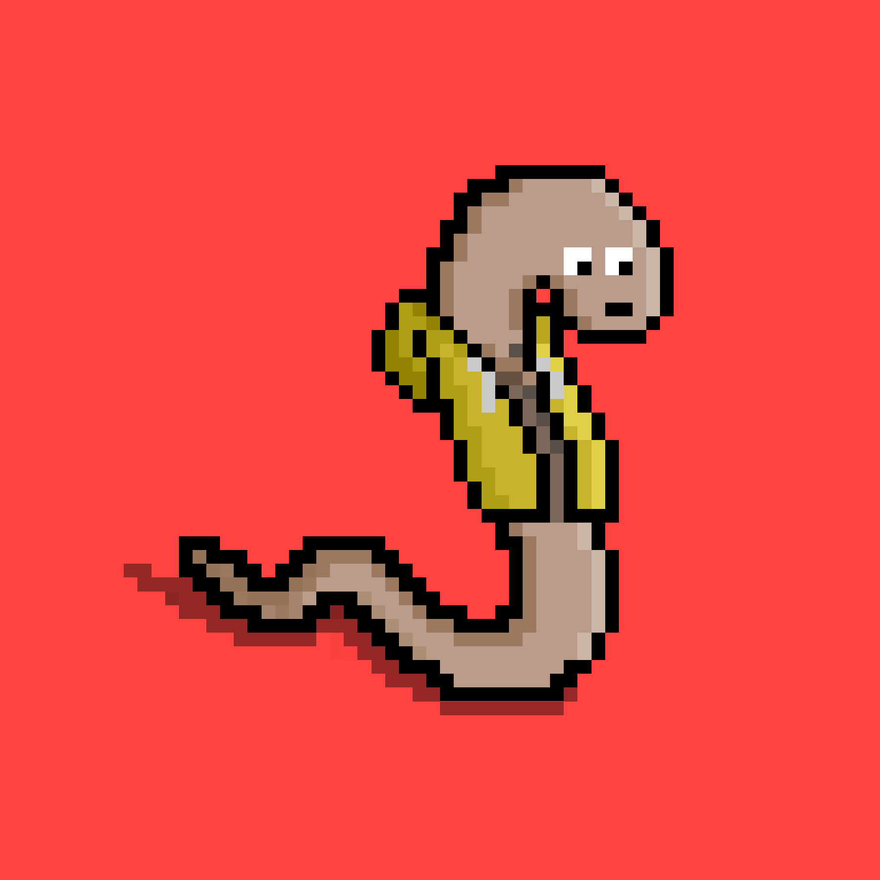 WORM #688 NFT on Algorand