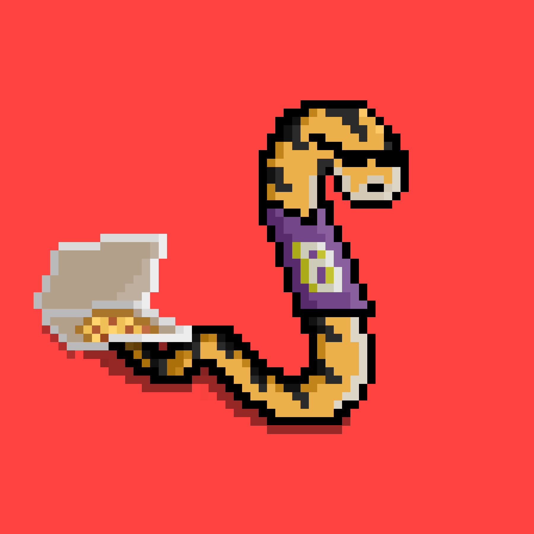 WORM #690 NFT on Algorand