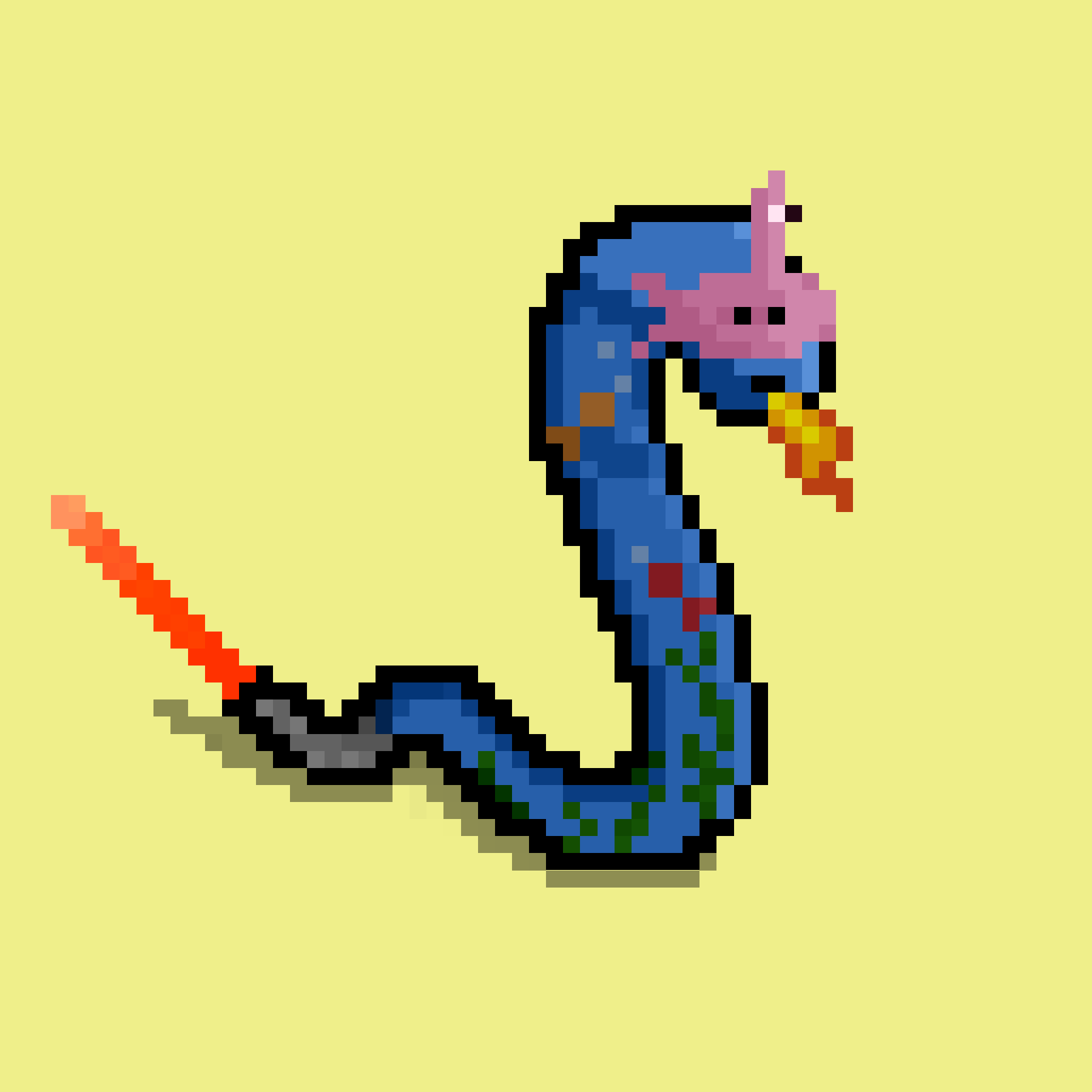 WORM #724 NFT on Algorand