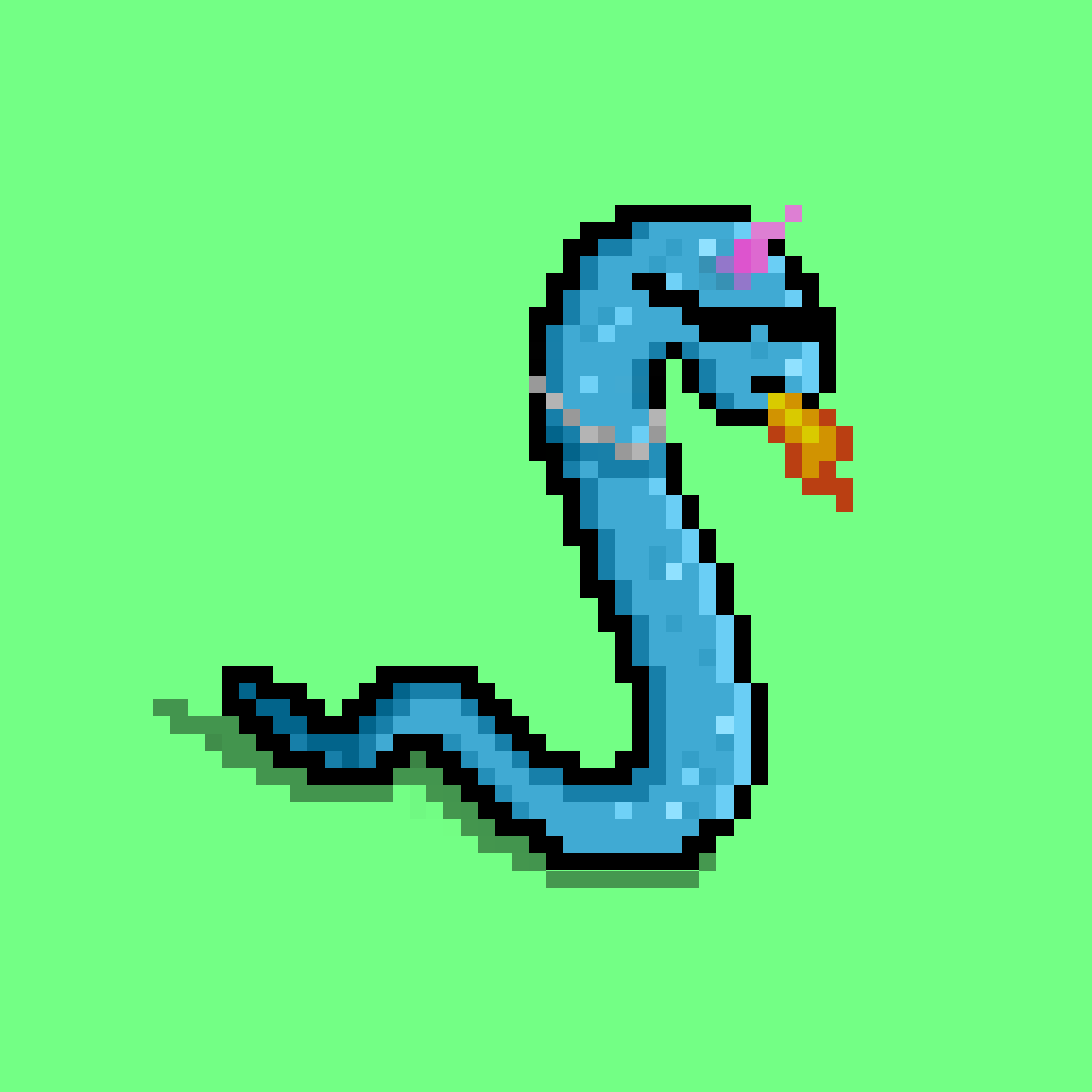 WORM #766 NFT on Algorand